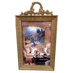 Bronze Dore, Rectangle Photo Frame, French