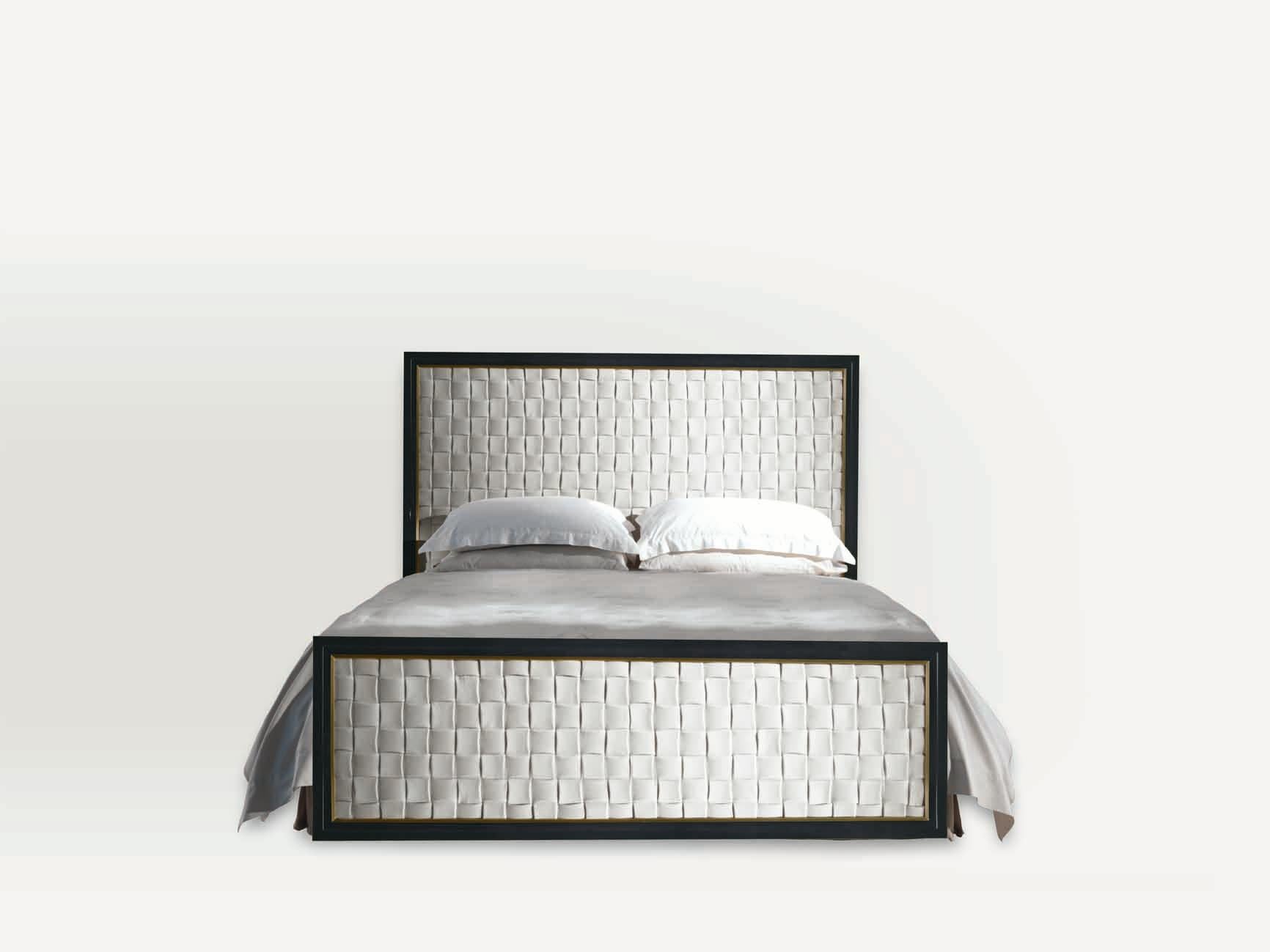 Bronze Double Bed with Footboard X (Gebeizt) im Angebot