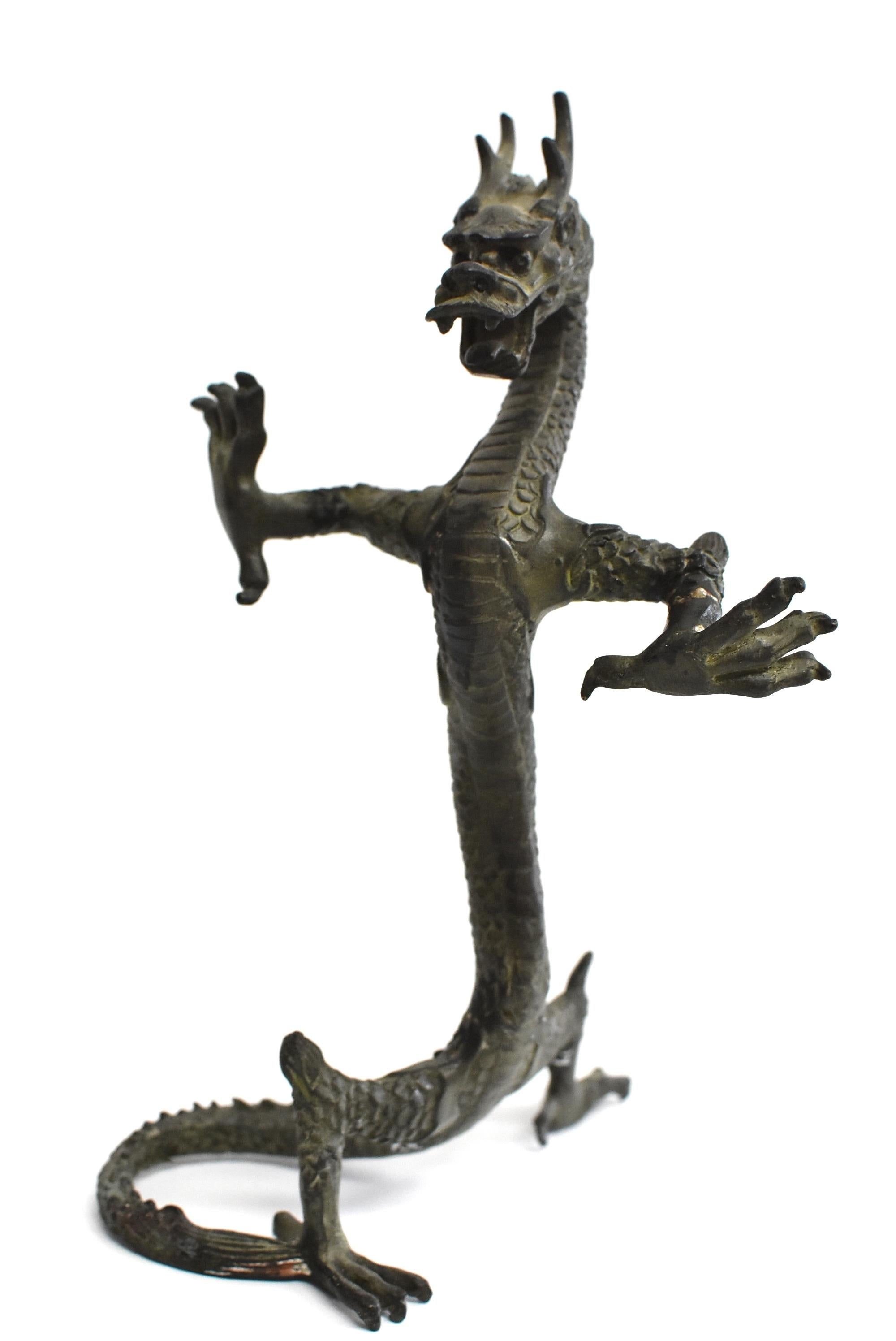 20th Century Bronze Dragon, Standing Dragon