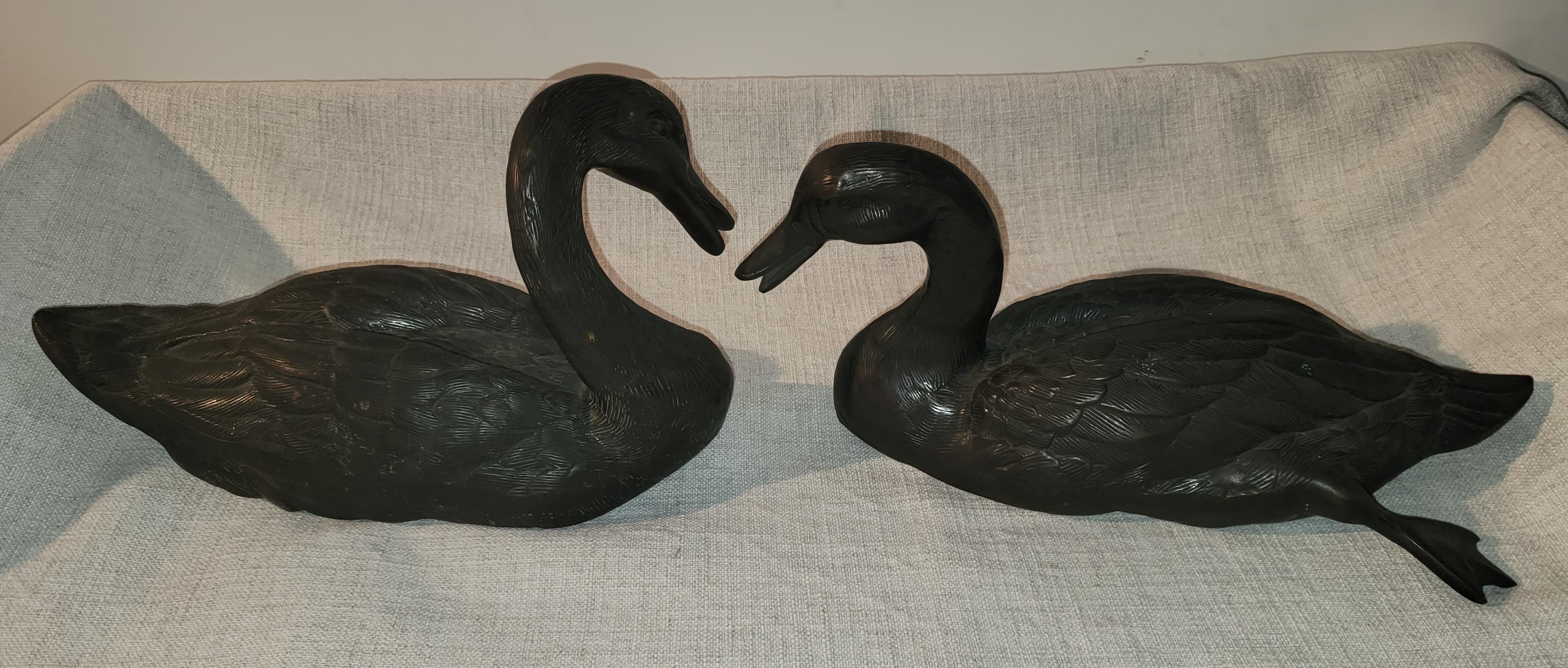 American Bronze Ducks, Pair