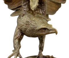 Bronze Eagle After Jules Moigniez, Late 20th Century