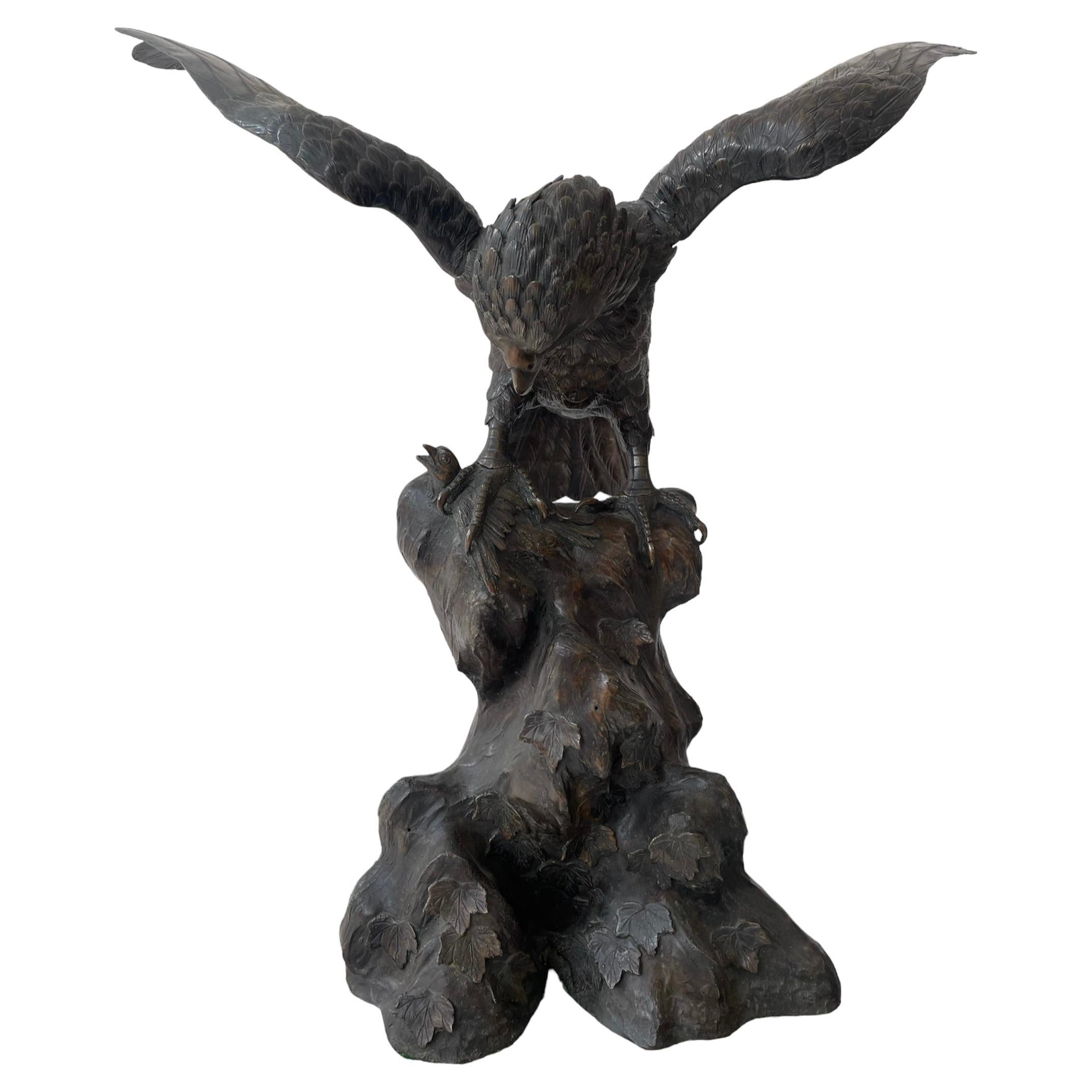 Bronze Eagle by Barye at 1stDibs