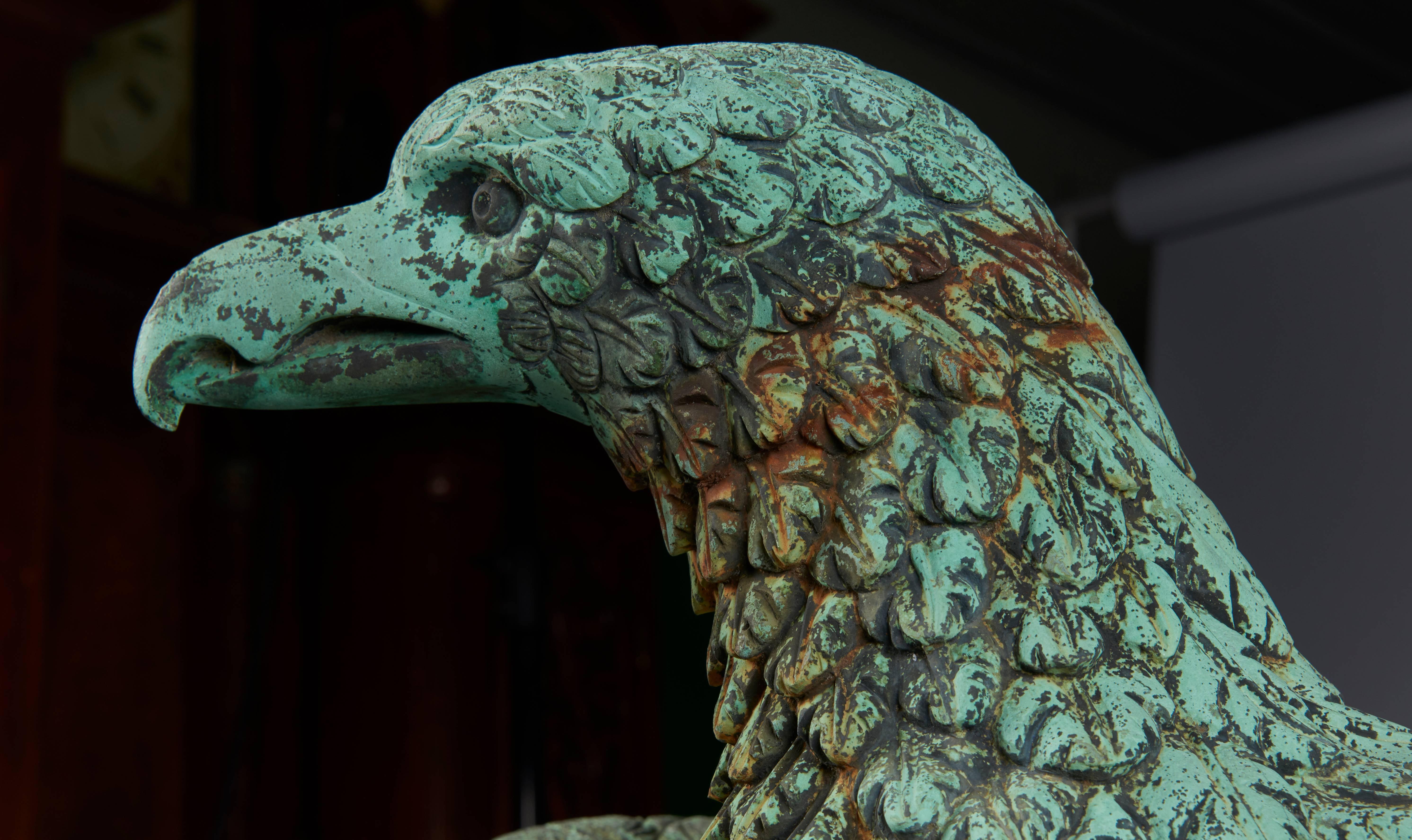 American Bronze Eagle Fountain