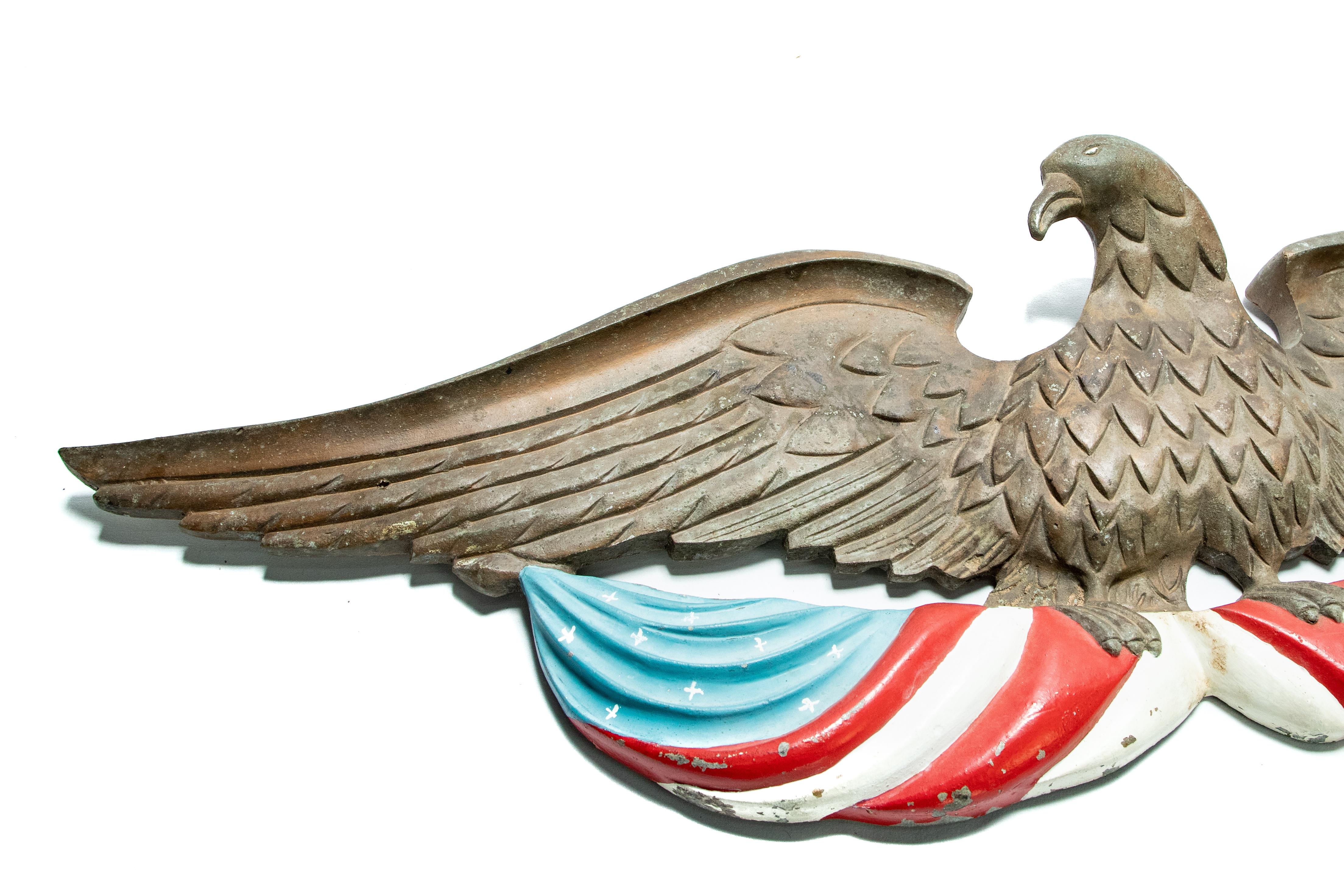 decorative eagle for mounting on house