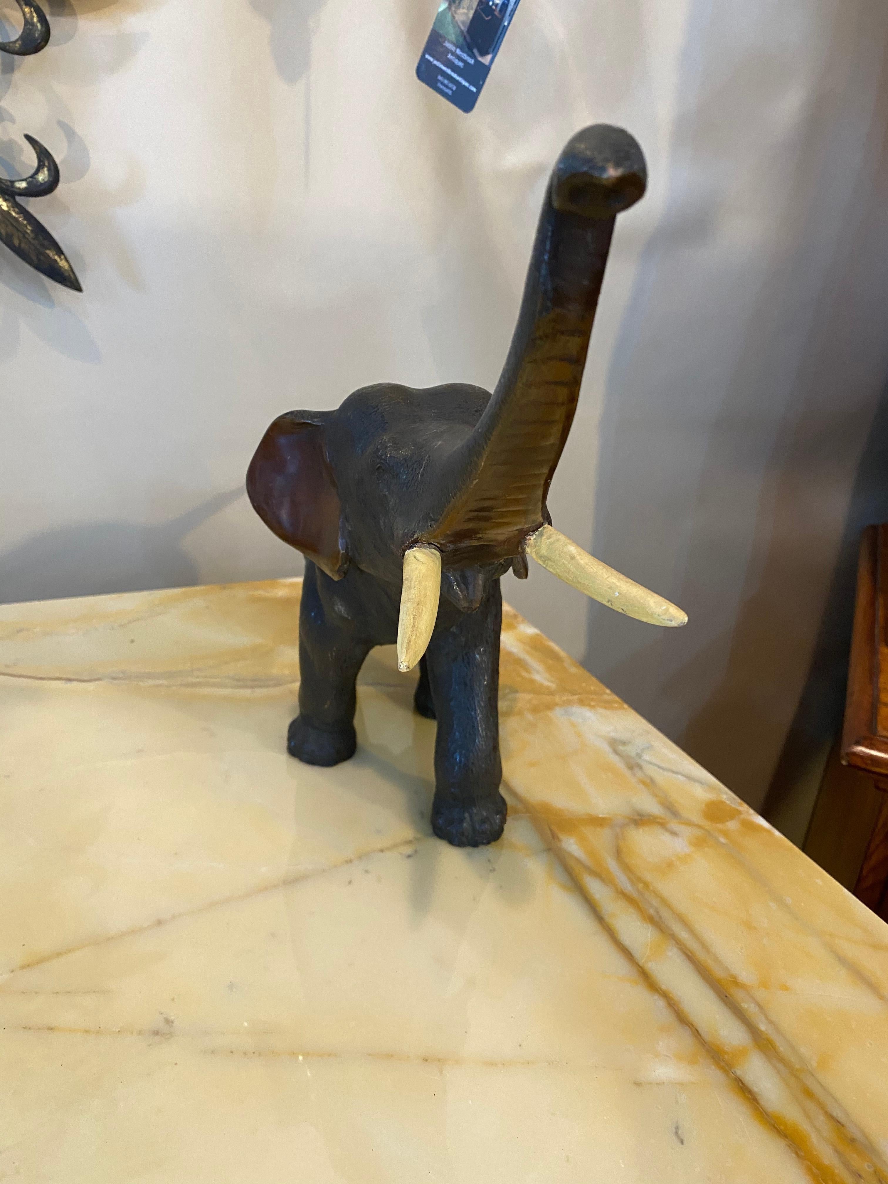 20th Century Bronze Elephant For Sale