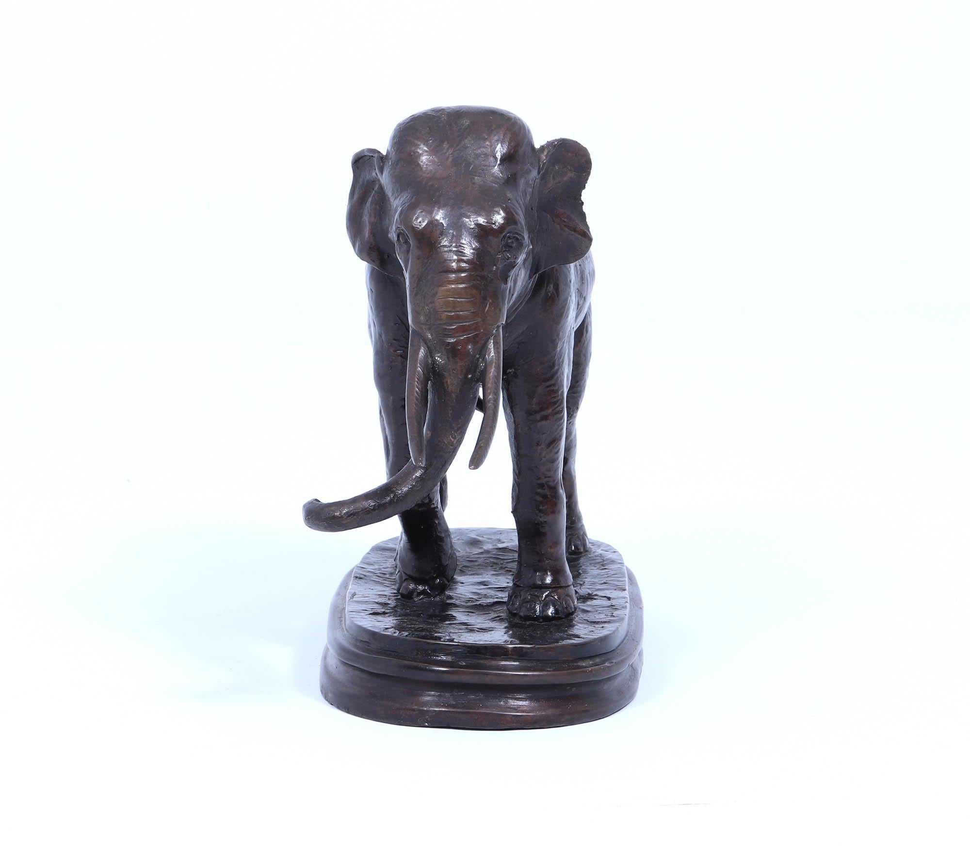 Scultura di elefante in bronzo del 1930 circa In condizioni buone in vendita a Paddock Wood Tonbridge, GB