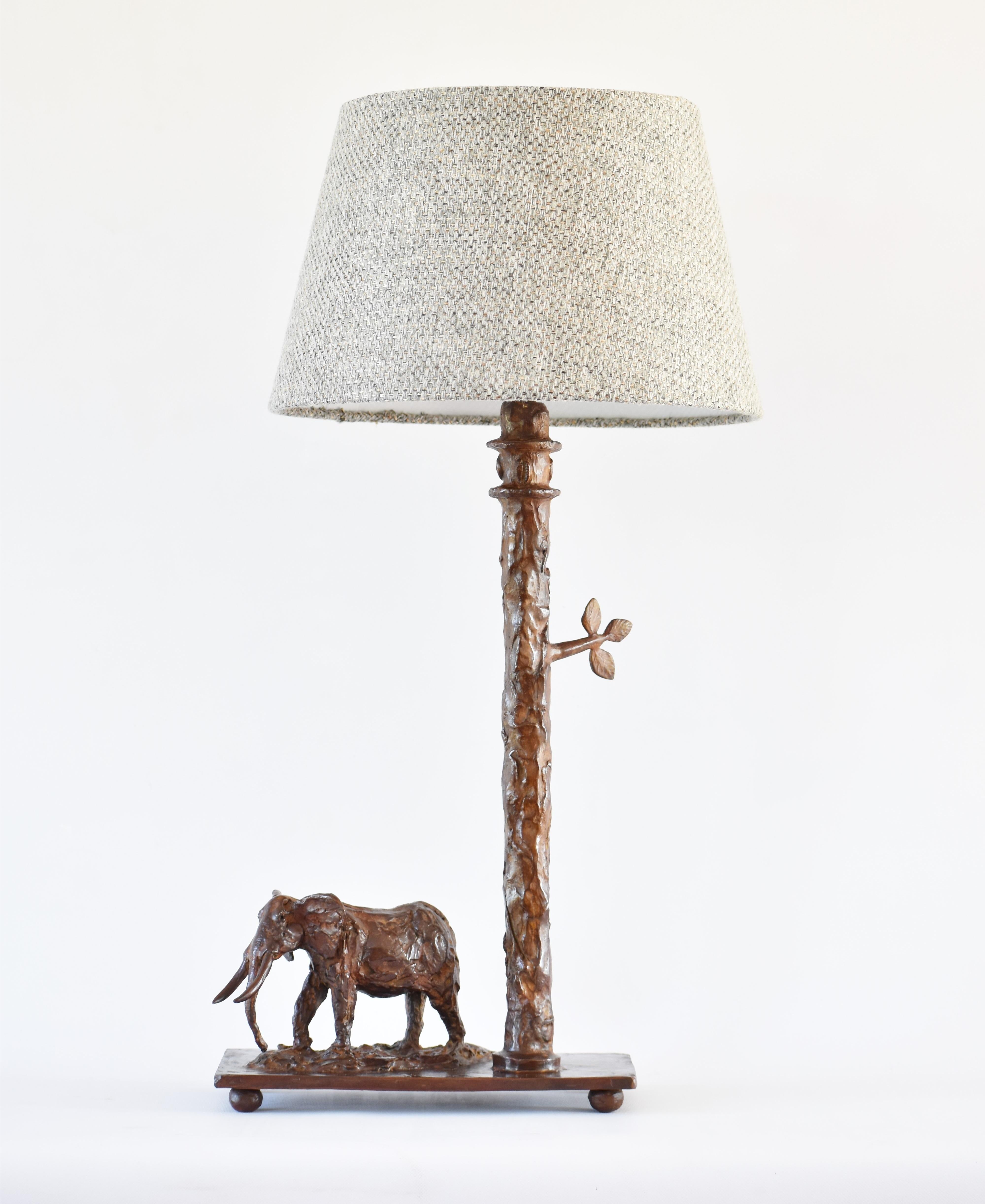 tiffany elephant lamp