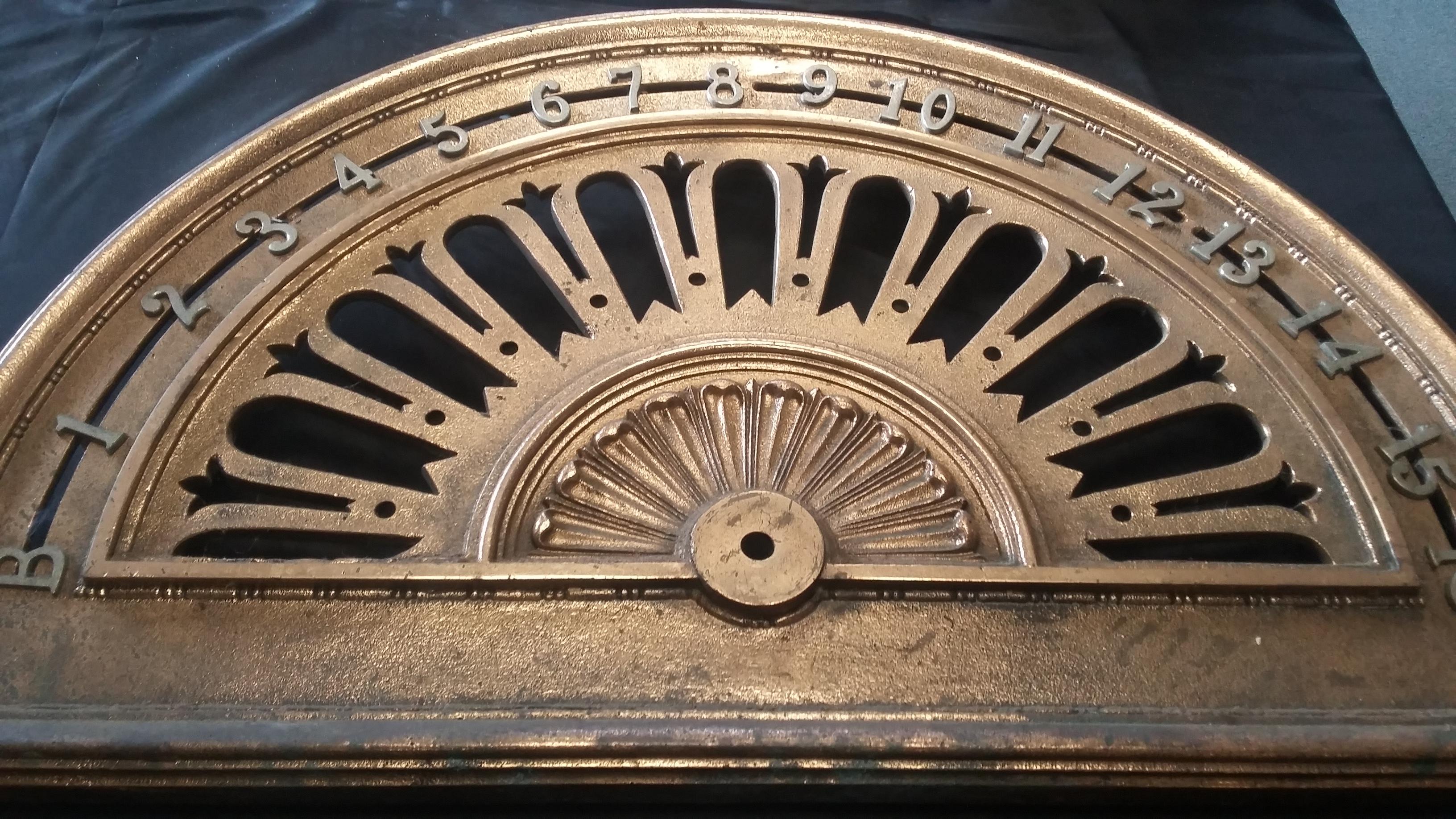 wallpapers Old Elevator Floor Indicator vintage bronze elevator floor indicator