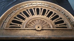 Vintage Bronze Elevator Floor Indicator Sign