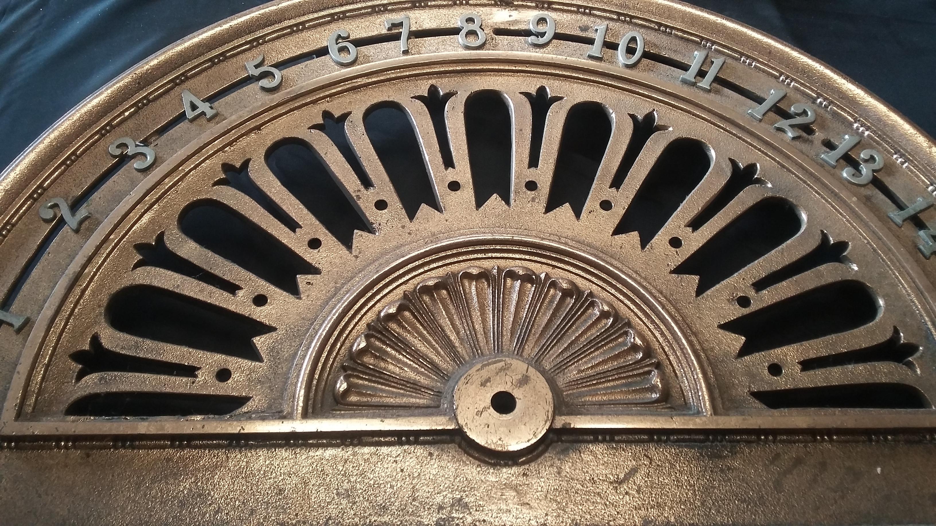 antique elevator floor indicator