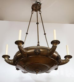 Bronze Empire Chandelier