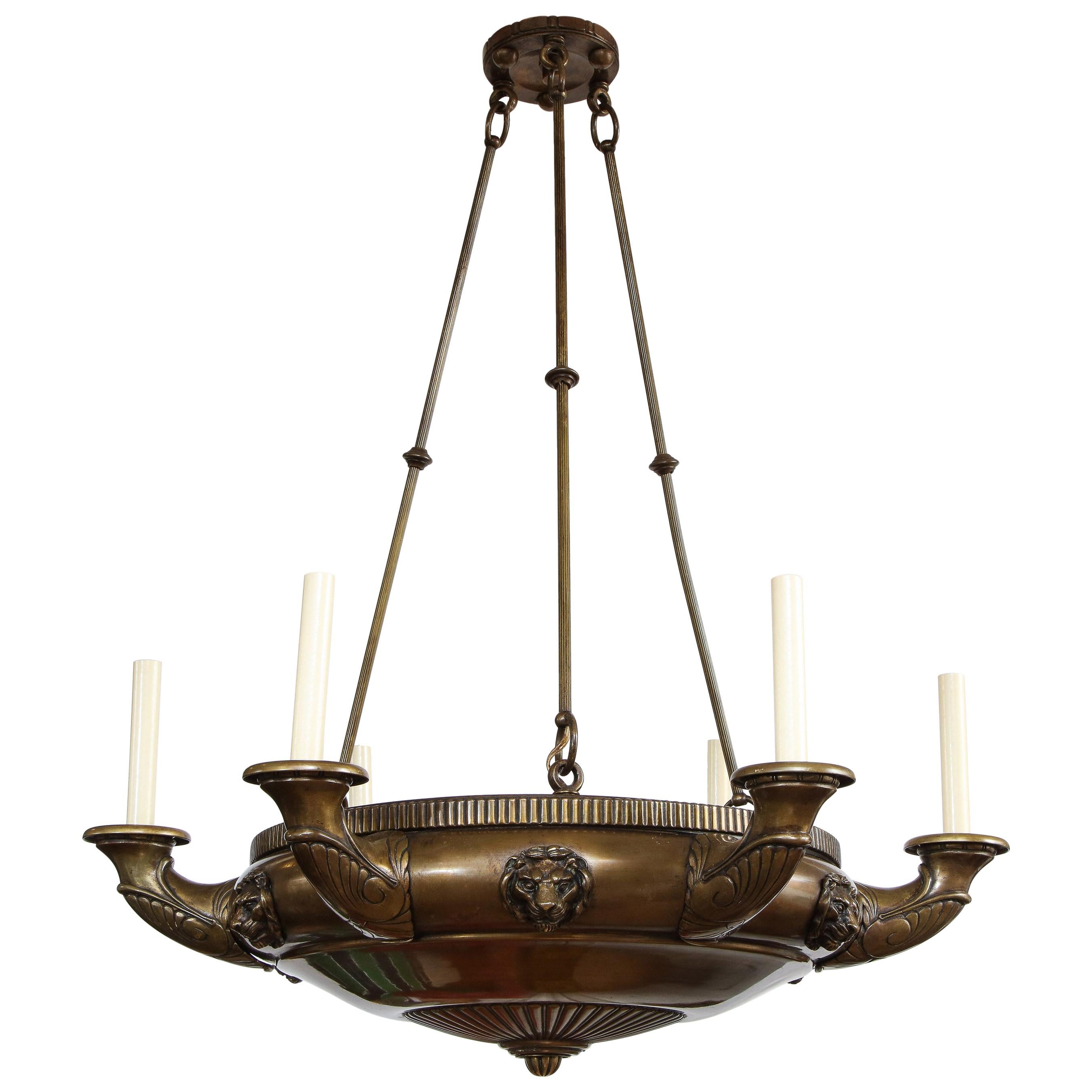 Bronze Empire Chandelier