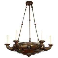 Bronze Empire Chandelier