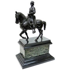 Bronze Equestrian Statue of The Colleone, From Verrocchio
