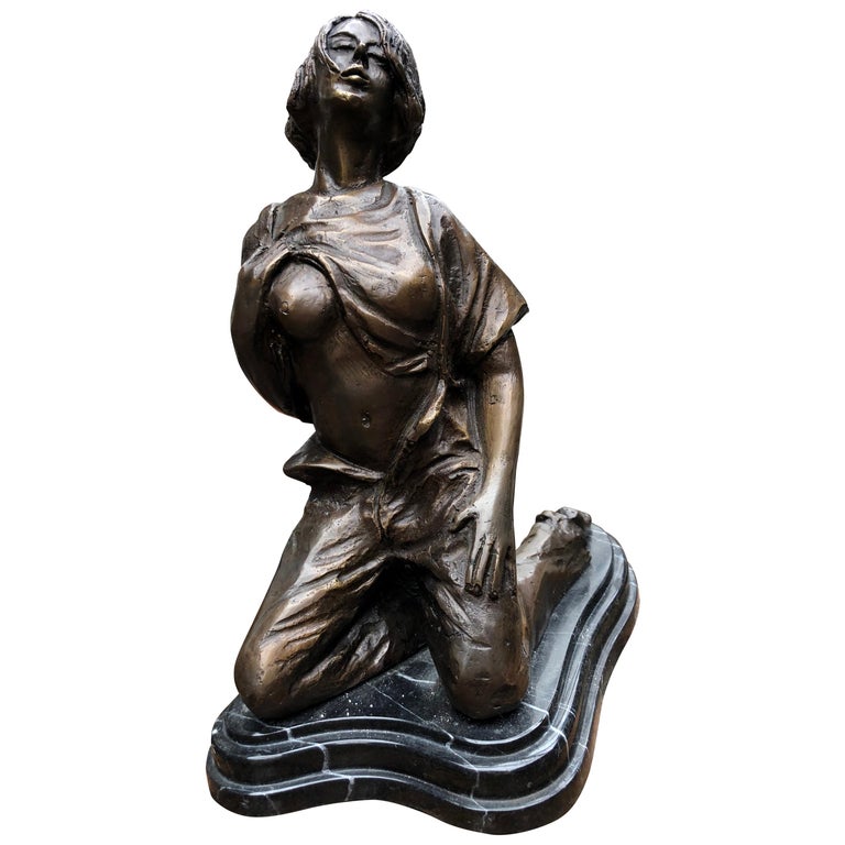 Bronze Erotic Female Figurine Statue Sexy Lady, 20th Century at 1stDibs |  erotic figurines, bronze figurines, erotic bronze statues