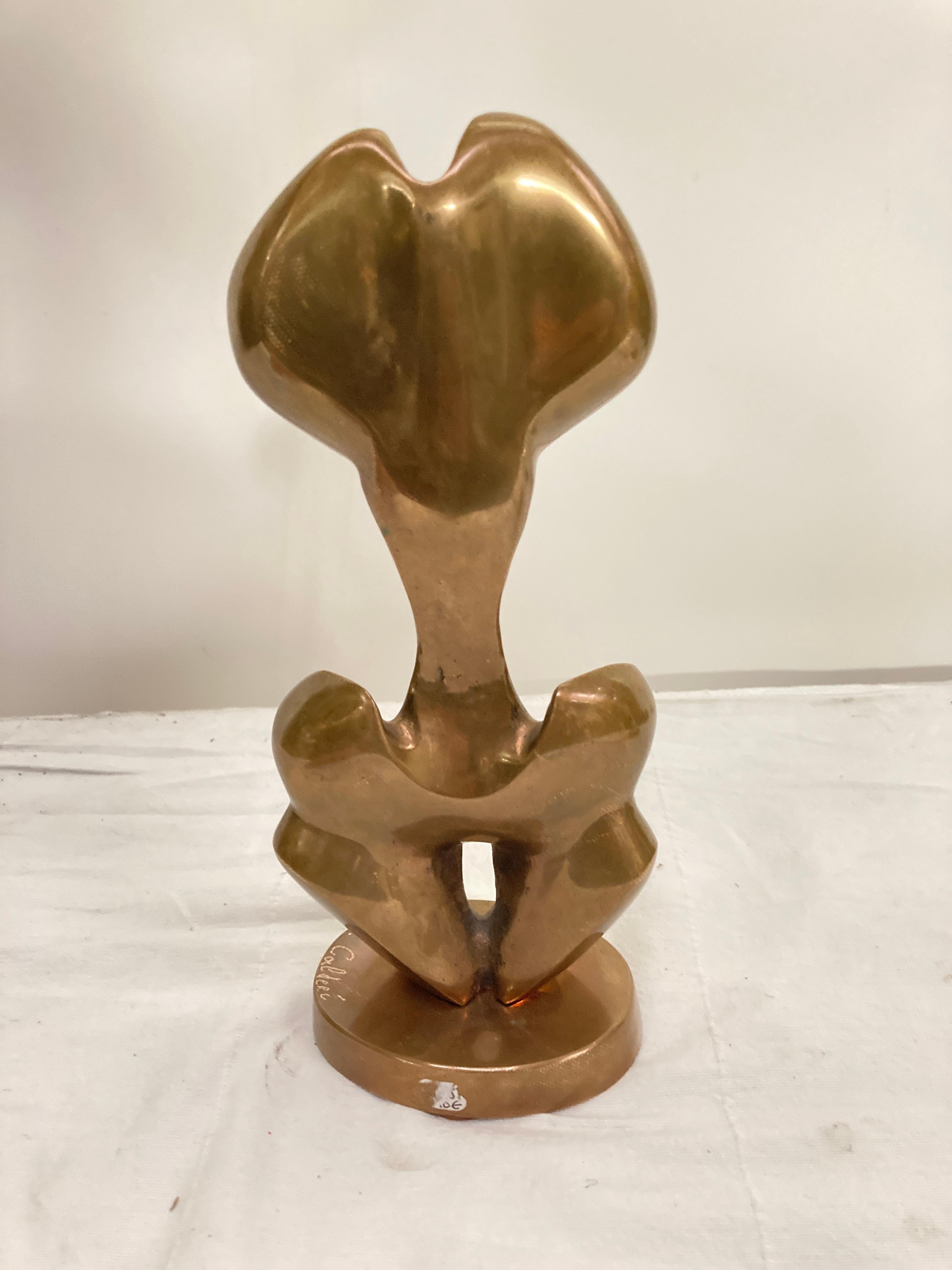 Bronze Erotic sculpture signed by Léon Caldéri For Sale 1