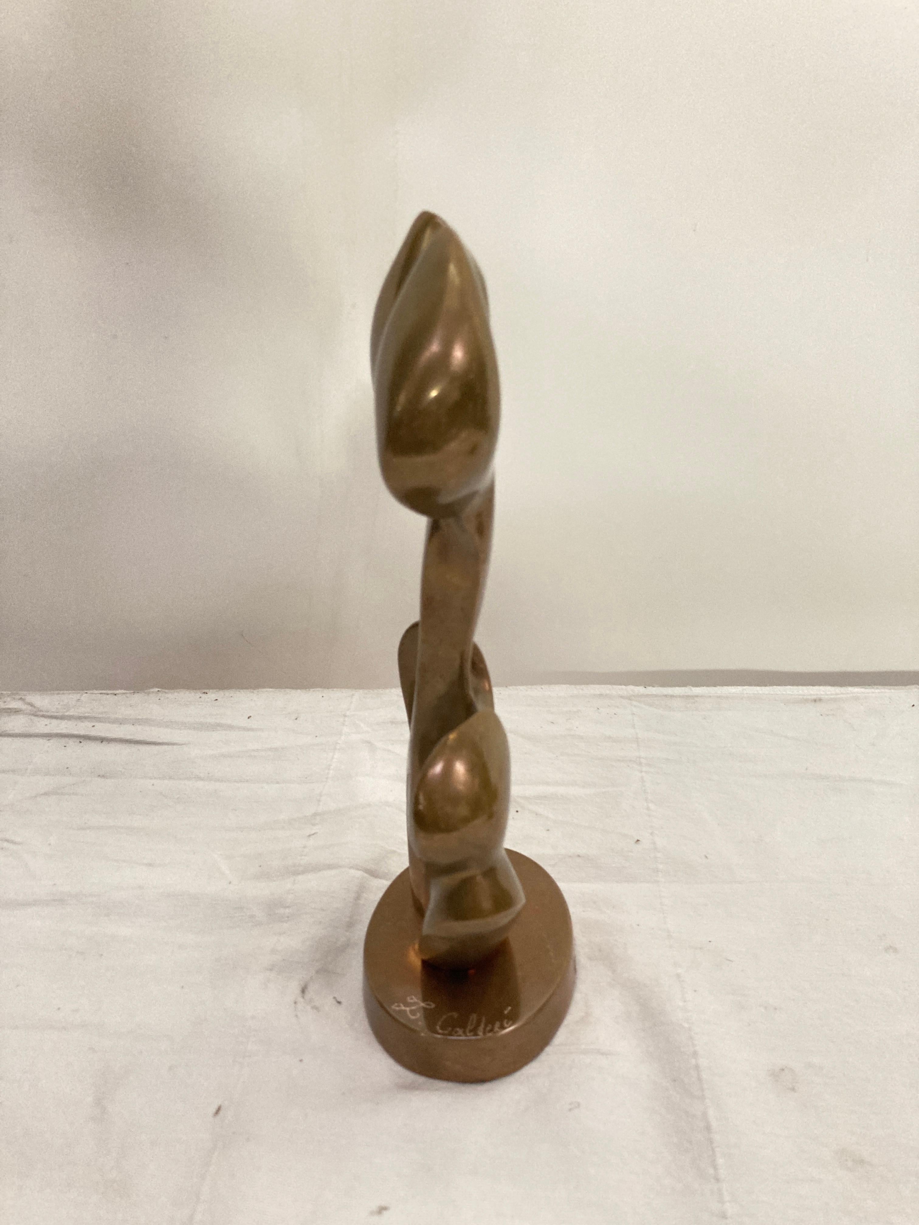 Bronze Erotic sculpture signed by Léon Caldéri For Sale 2
