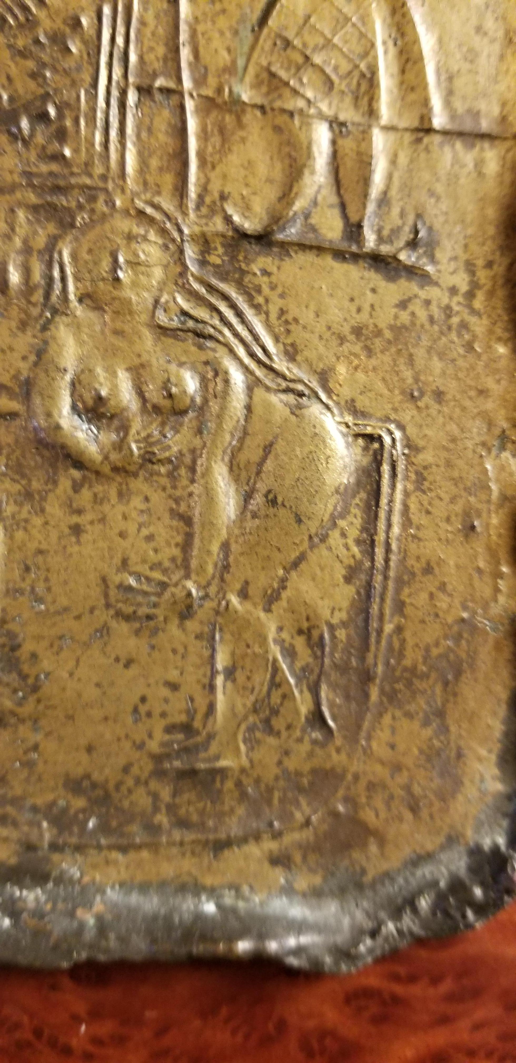 Mid-Century Modern Bronze Erotica Plaque by Max Lacher For Sale