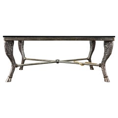 Bronze 'Etruscan' Coffee Table Attributed to Christopher Chodoff,  c. 1984
