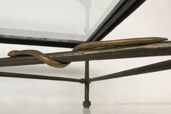Bronze "Etruscan" Coffee Table with Snake Detail by Christopher Chodoff