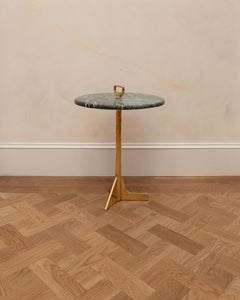 Bronze & Exotic Marble Cocktail Table by Costantini, Bellance Marmol, In Stock