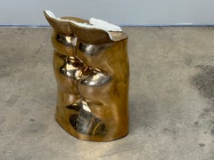 Bronze 'Fausto' Stool by Novello Finotti for Simon Gavina