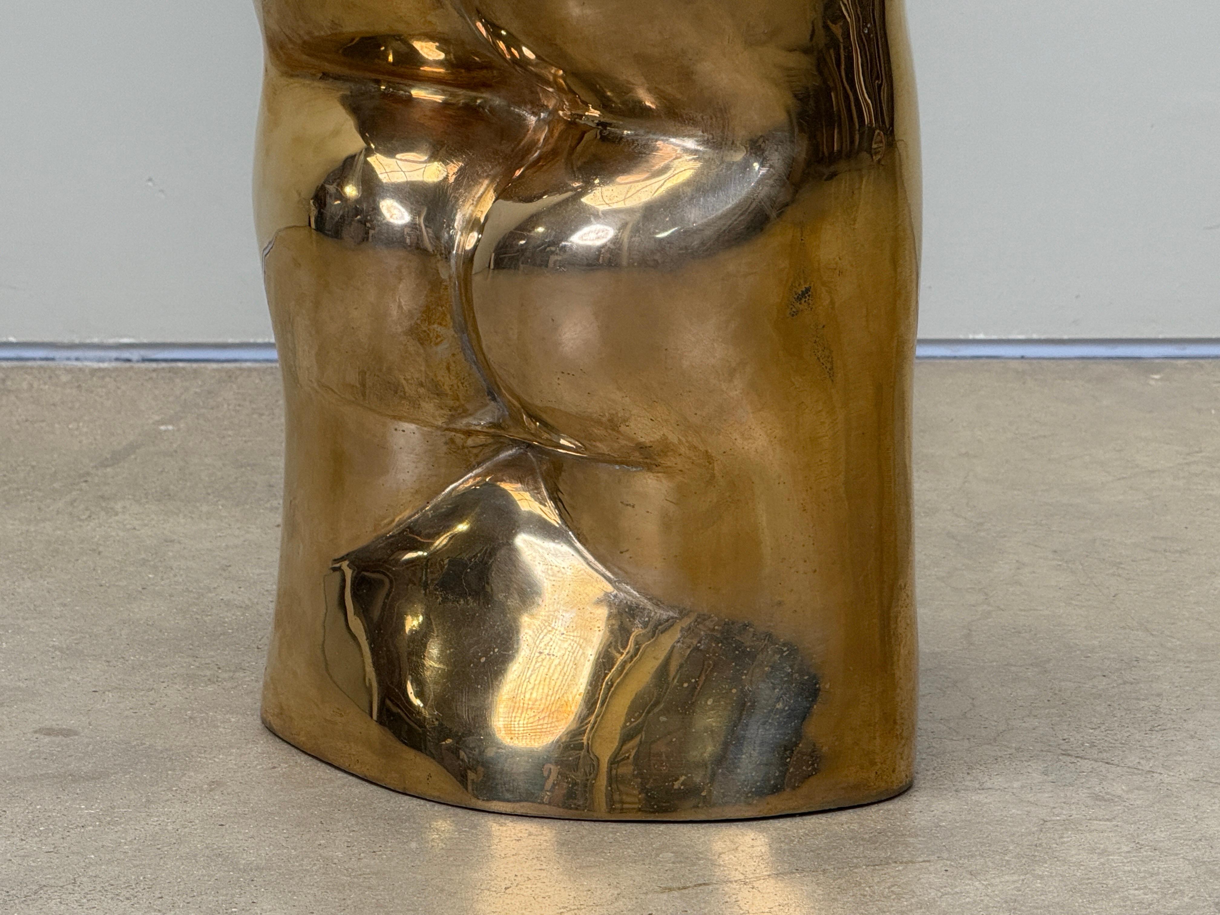 Bronze 'Fausto' Stool by Novello Finotti for Simon Gavina im Angebot 5