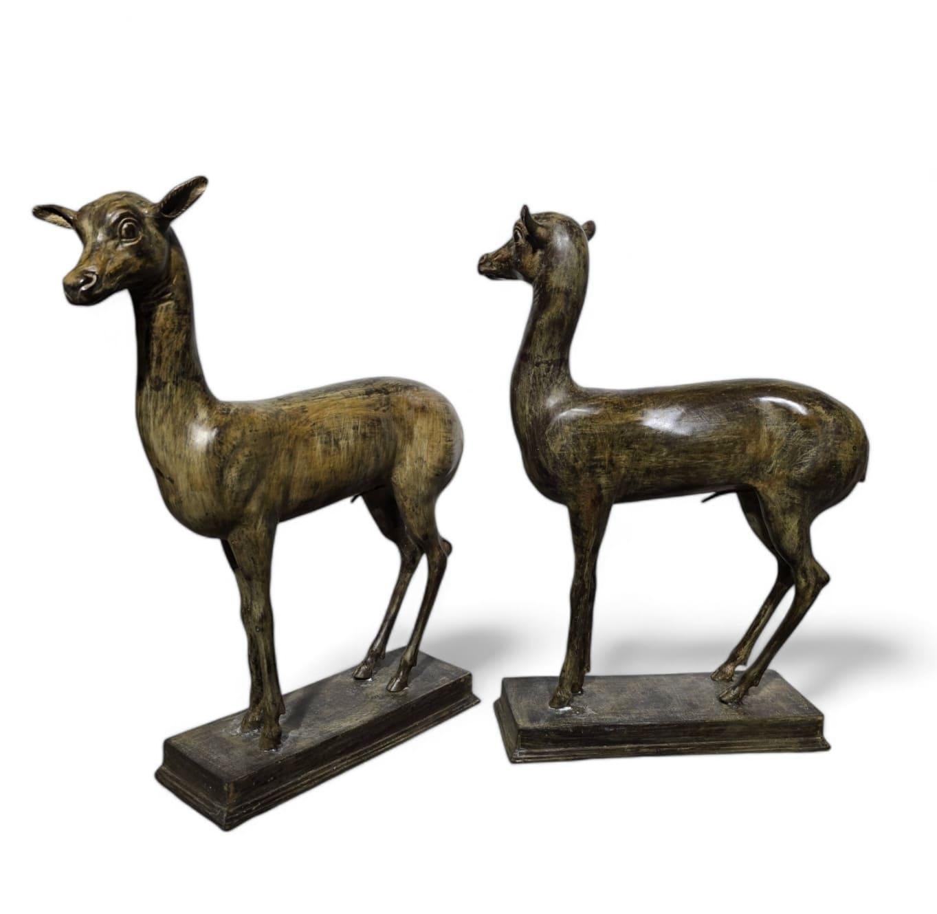 Cerbiatti in bronzo dalla Villa dei Papiri, Ercolano in vendita 5
