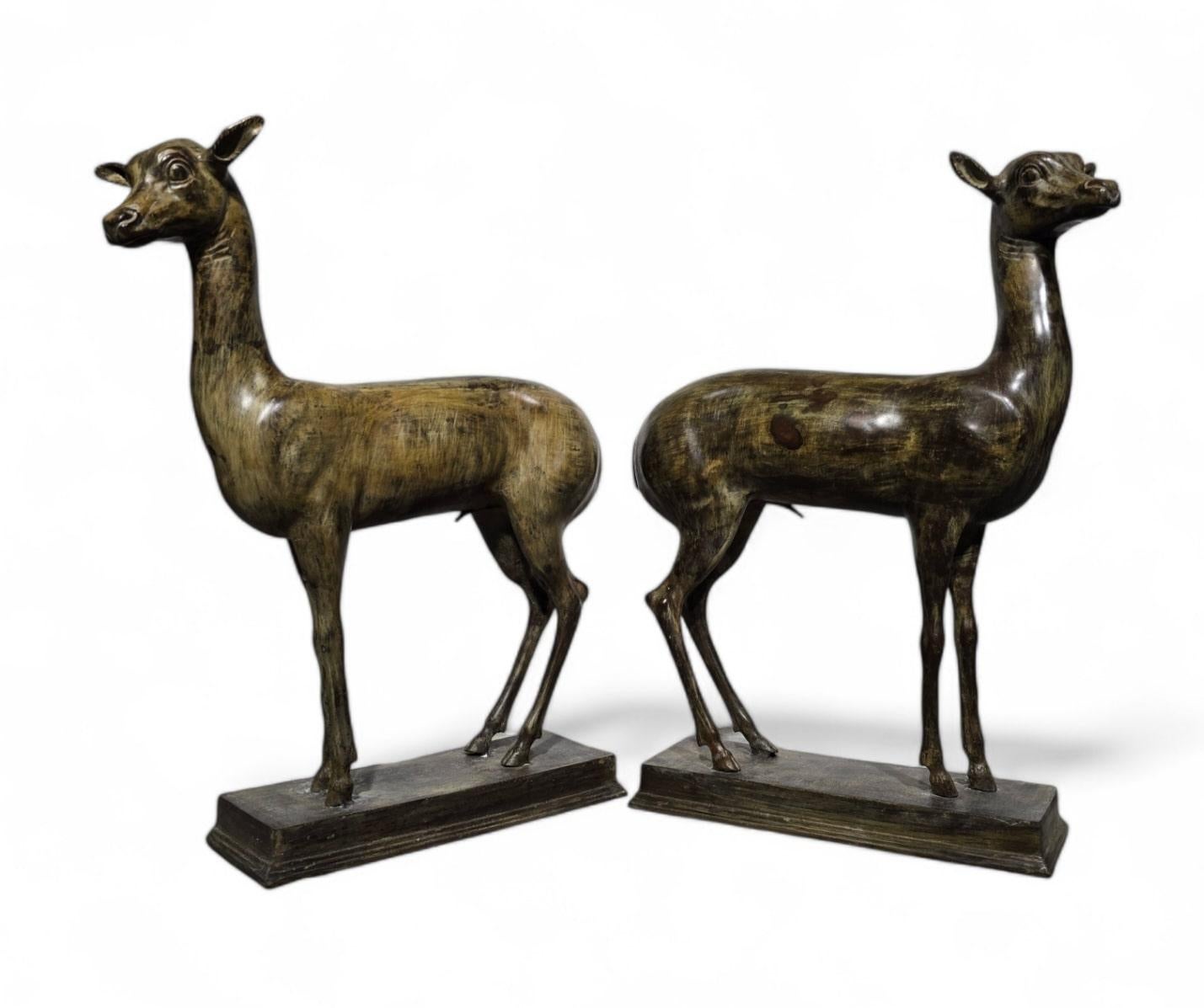 Cerbiatti in bronzo dalla Villa dei Papiri, Ercolano in vendita 7