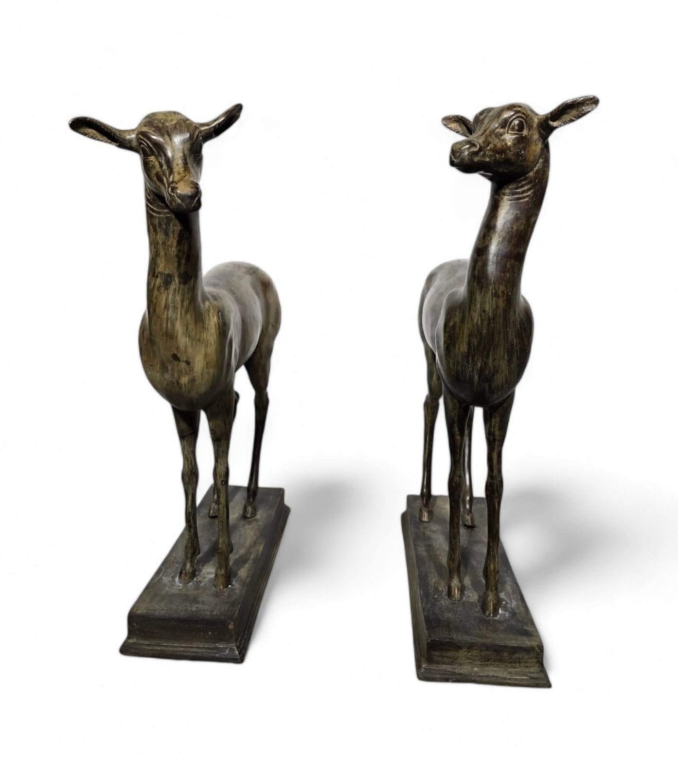 Cerbiatti in bronzo dalla Villa dei Papiri, Ercolano in vendita 8