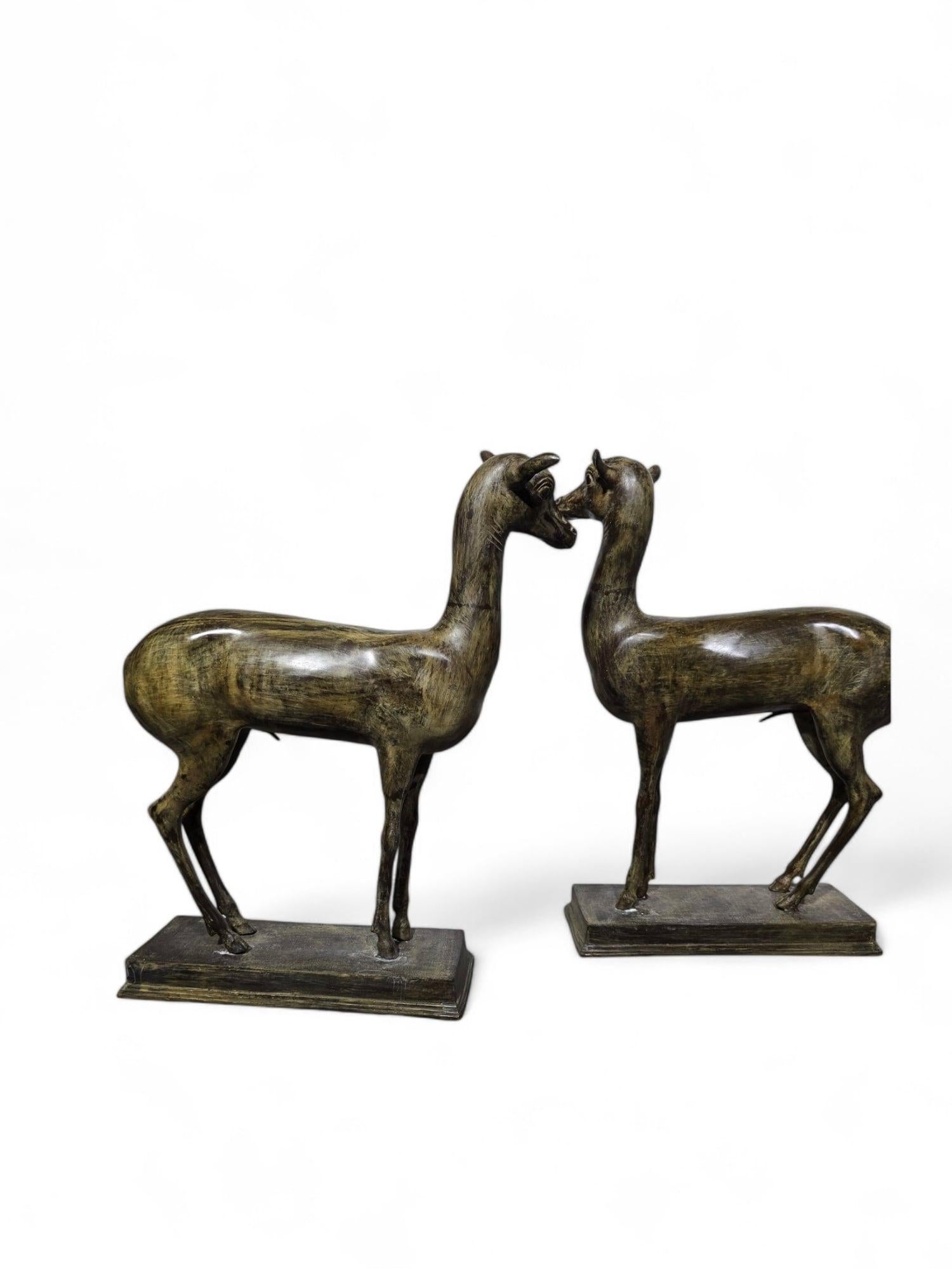 Cerbiatti in bronzo dalla Villa dei Papiri, Ercolano in vendita 3