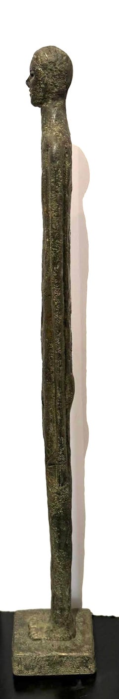 Bronze Female Figure Large Sculpture, Indonesia, Contemporary