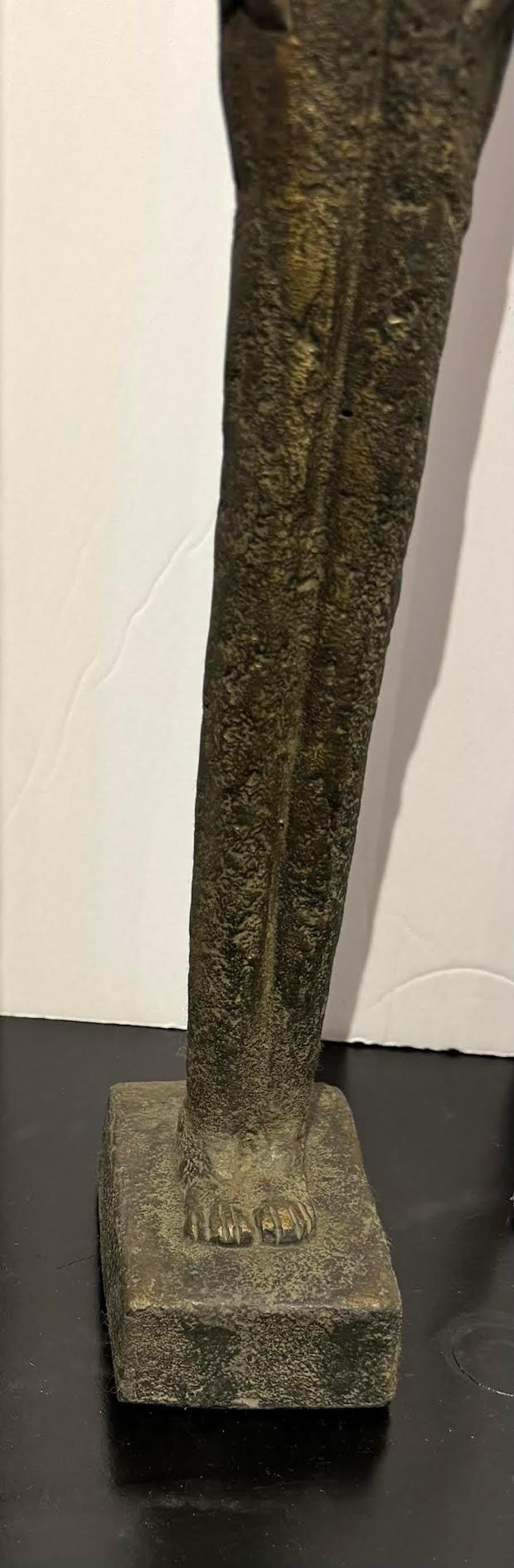 Bronze Female Figure Large Sculpture, Indonesia, Contemporary For Sale 1
