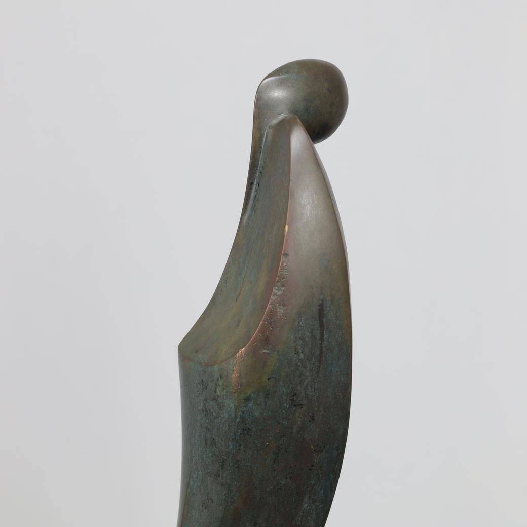 Bronzo Bronze Female Figure Sculpture by Francine Govers, Netherlands, 1990s in vendita