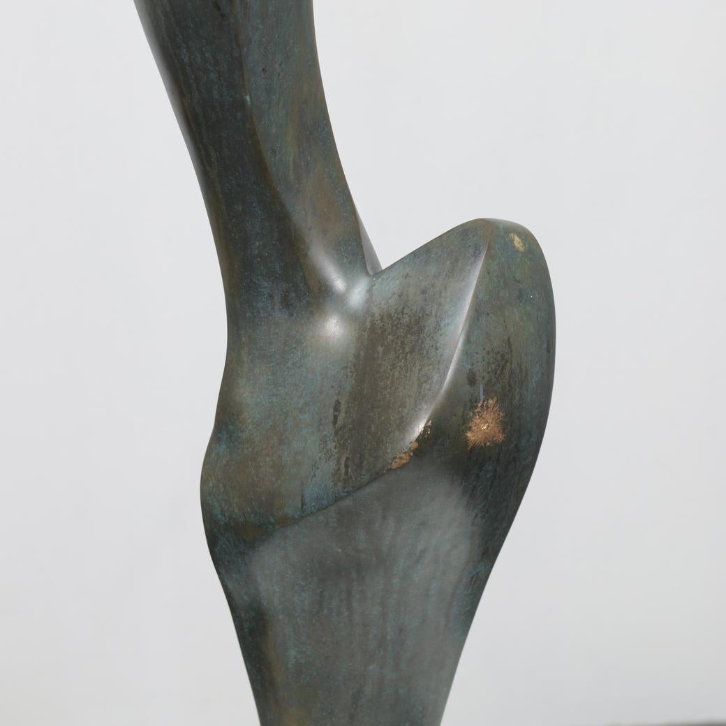 Bronze Female Figure Sculpture by Francine Govers, Netherlands, 1990s in vendita 1