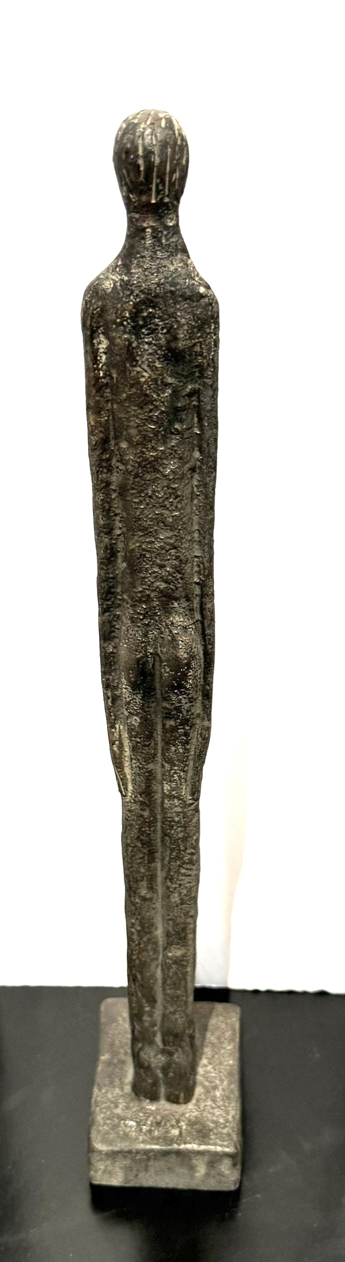 Escultura Figura Femenina Bronce, Indonesia, Contemporáneo Siglo XXI y contemporáneo