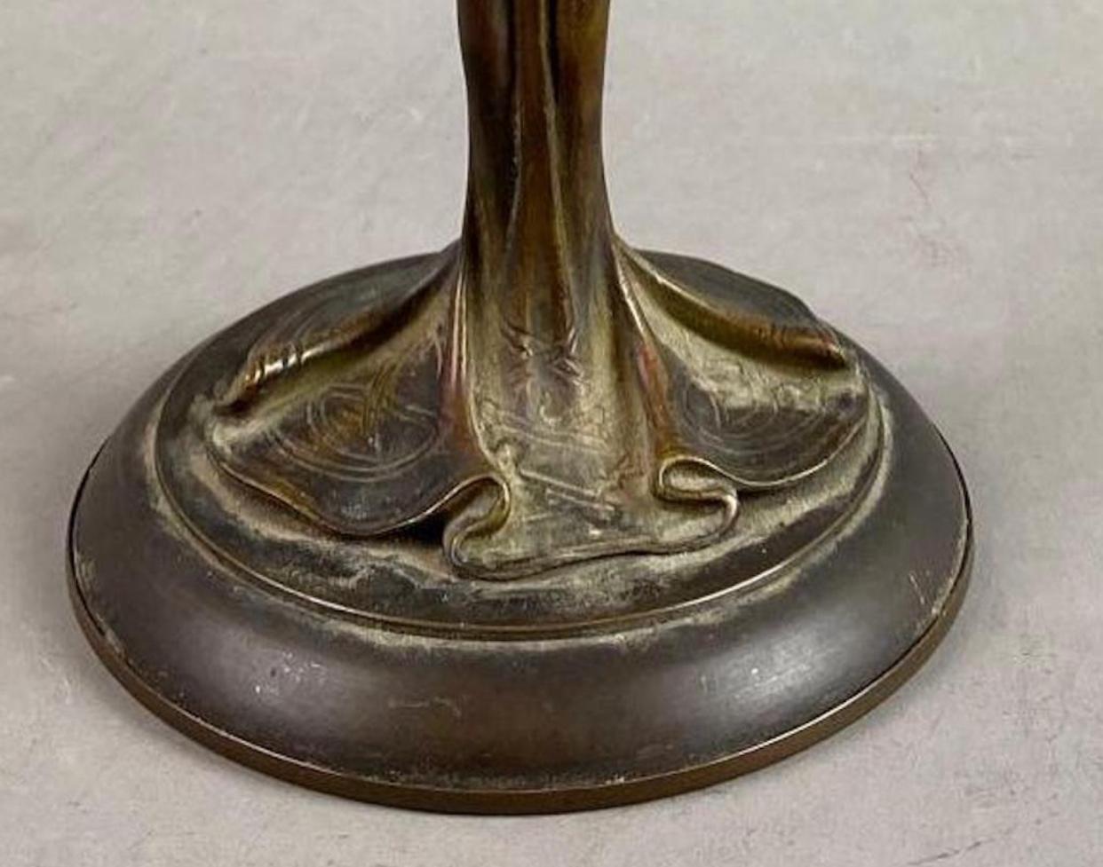 Bronze-Schlangen Tänzerin aus Bronze nach Franz Bergman im Zustand „Gut“ im Angebot in Chicago, IL