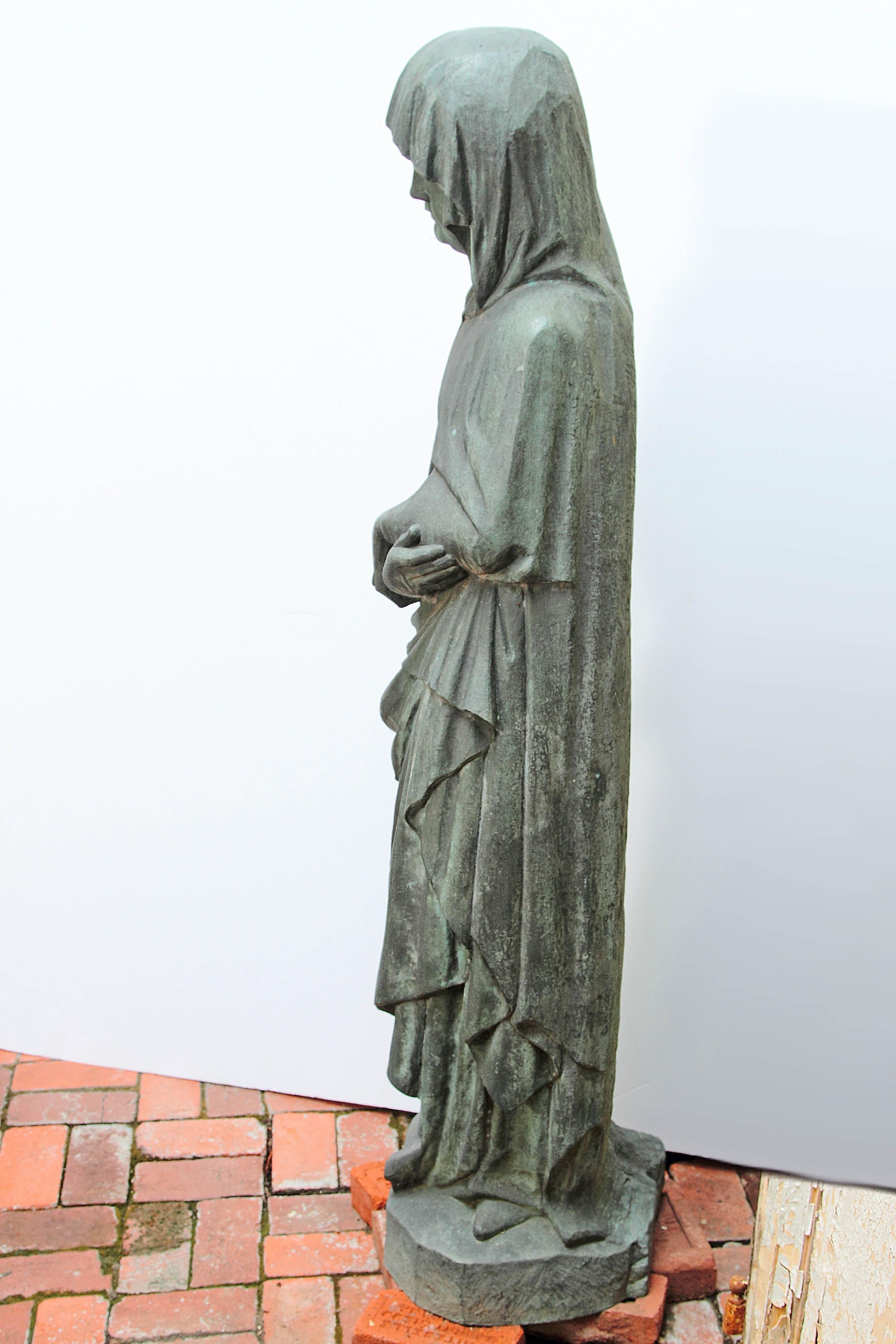 Cast Bronze Female Statue
