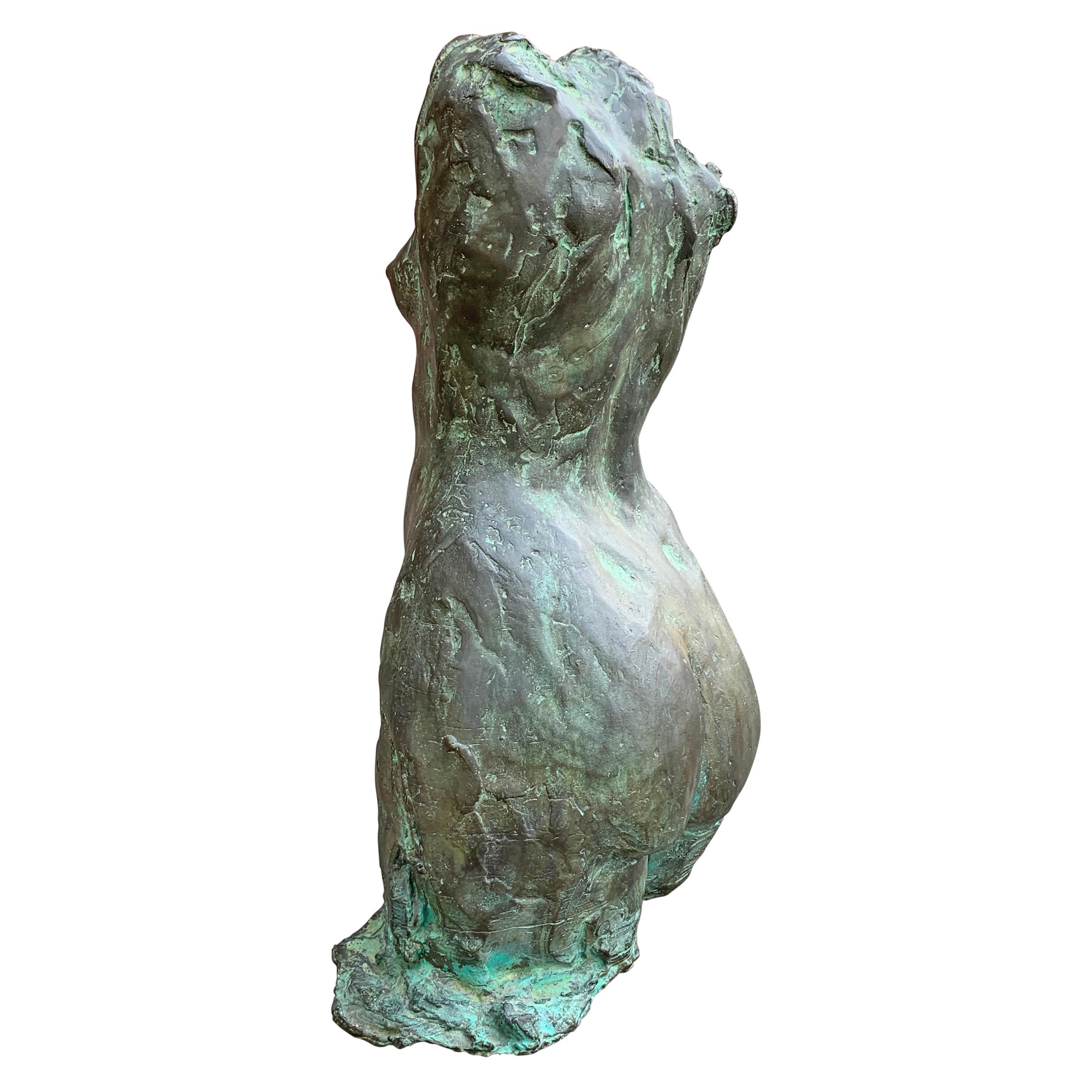 Bronze Female Torso Sculpture 2