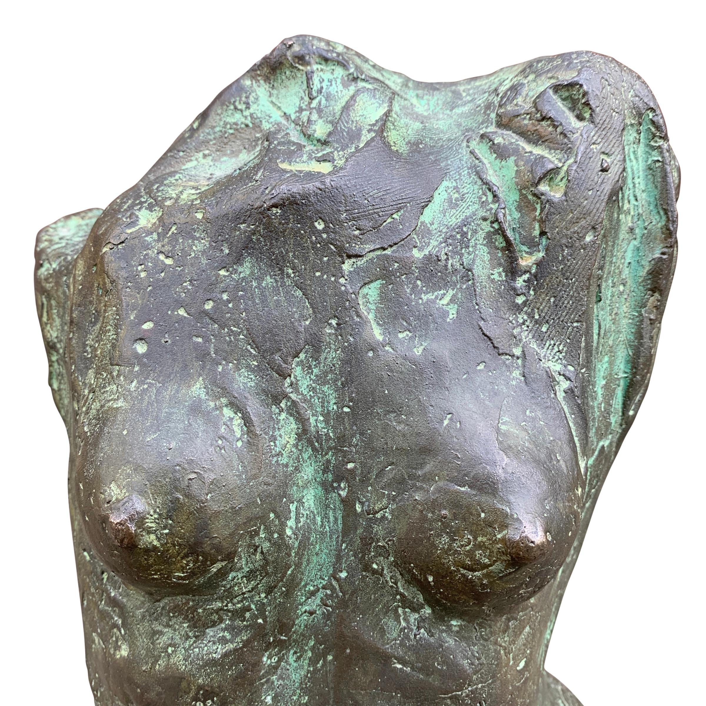Bronze Female Torso Sculpture 3