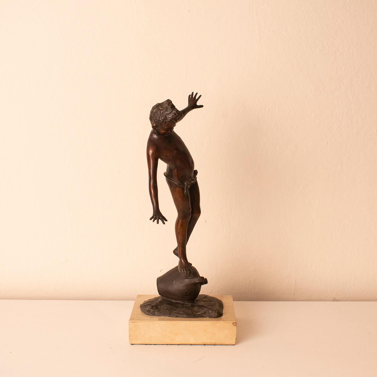 Fgure in bronzo di Gabriele Parente Circ 1850 In condizioni buone in vendita a Barcelona, Cataluna
