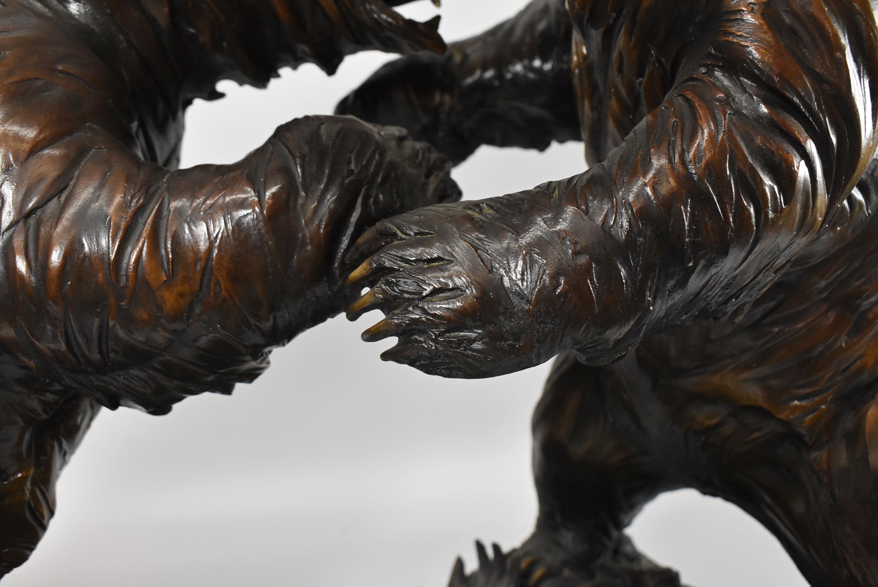 Cabela's Replica Bears Bronze Sculpture 