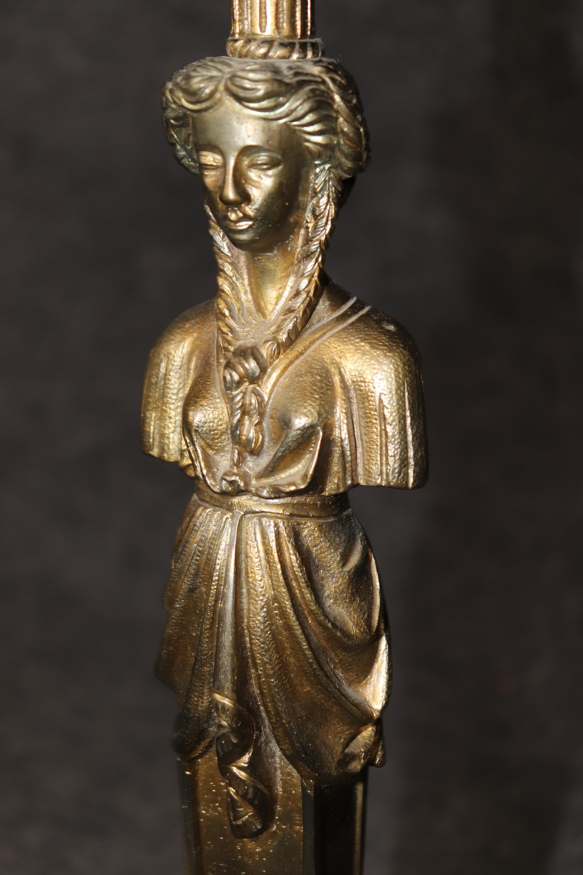 French Bronze Figural and Basket Mounted Desk Center Table Manner of Adam Weisweiler For Sale