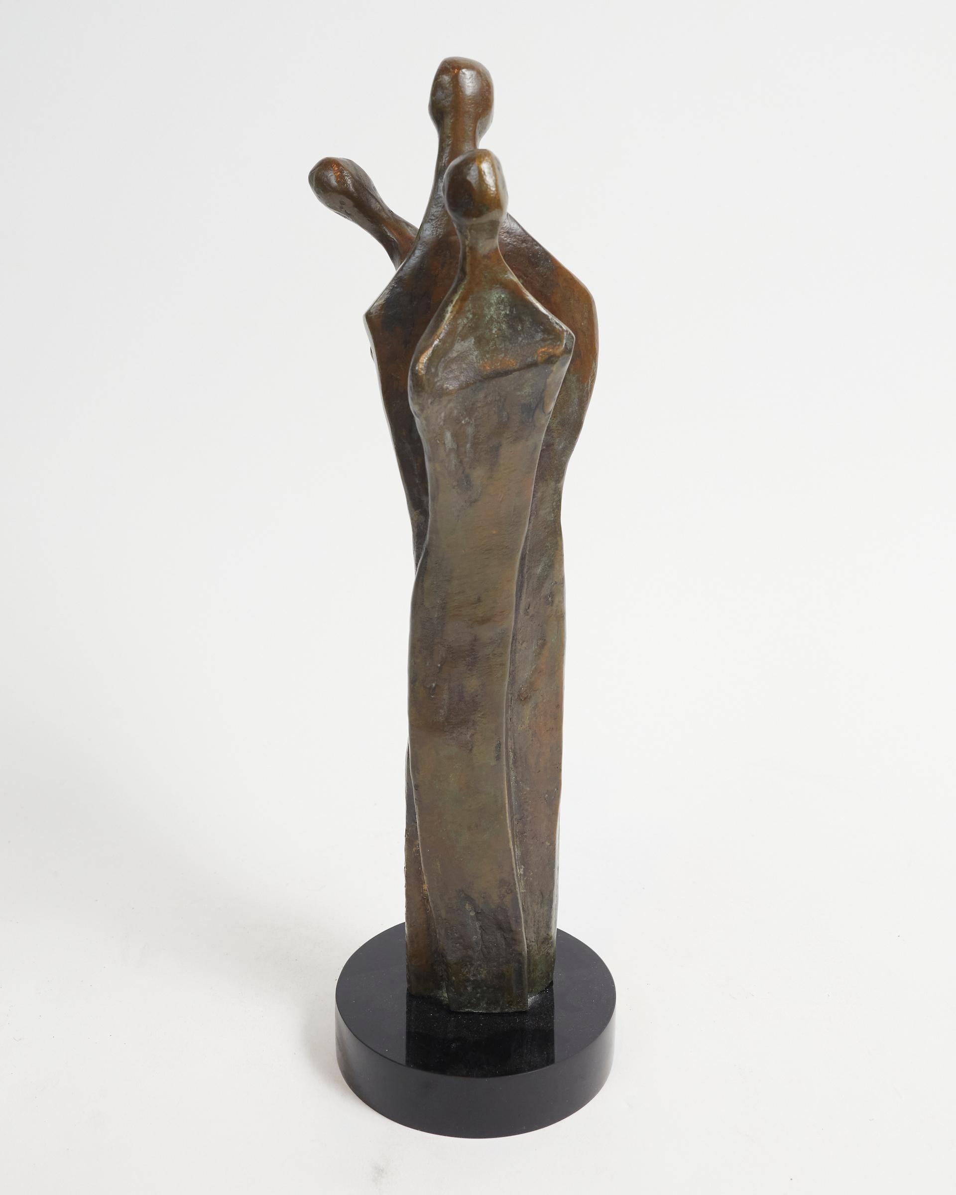 Bronzo figurato di Phyllis Mendell firmato 
