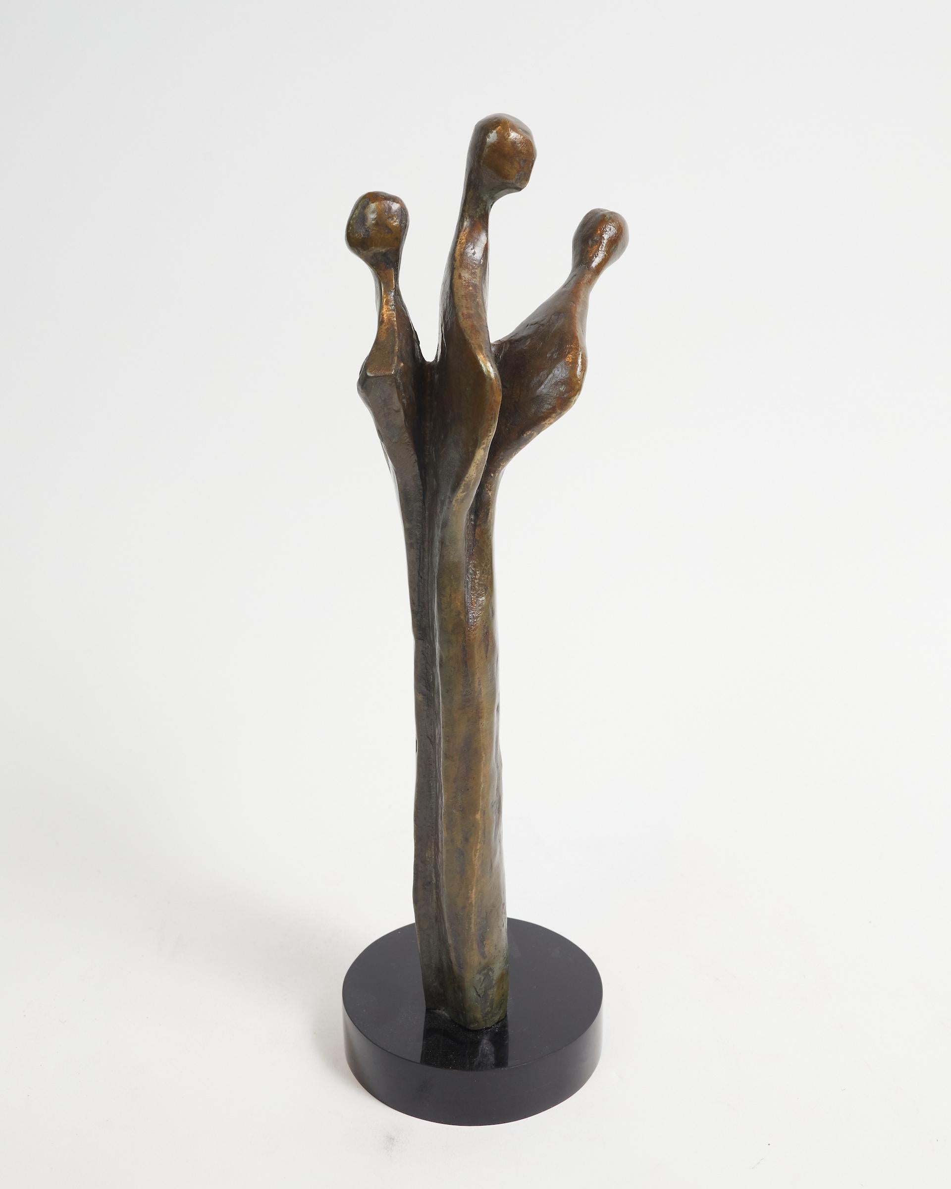 Bronze-Figurenskulptur von Phyllis Mendell (Kanadisch) im Angebot