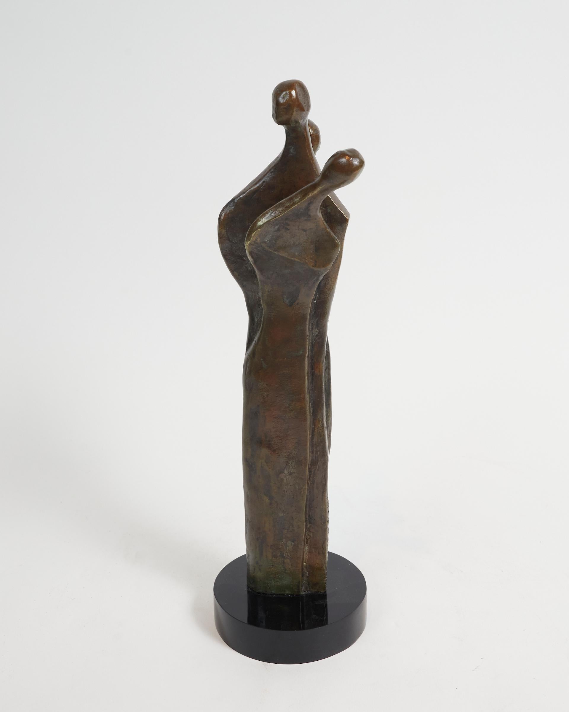 Bronze-Figurenskulptur von Phyllis Mendell im Zustand „Gut“ im Angebot in Montreal, QC