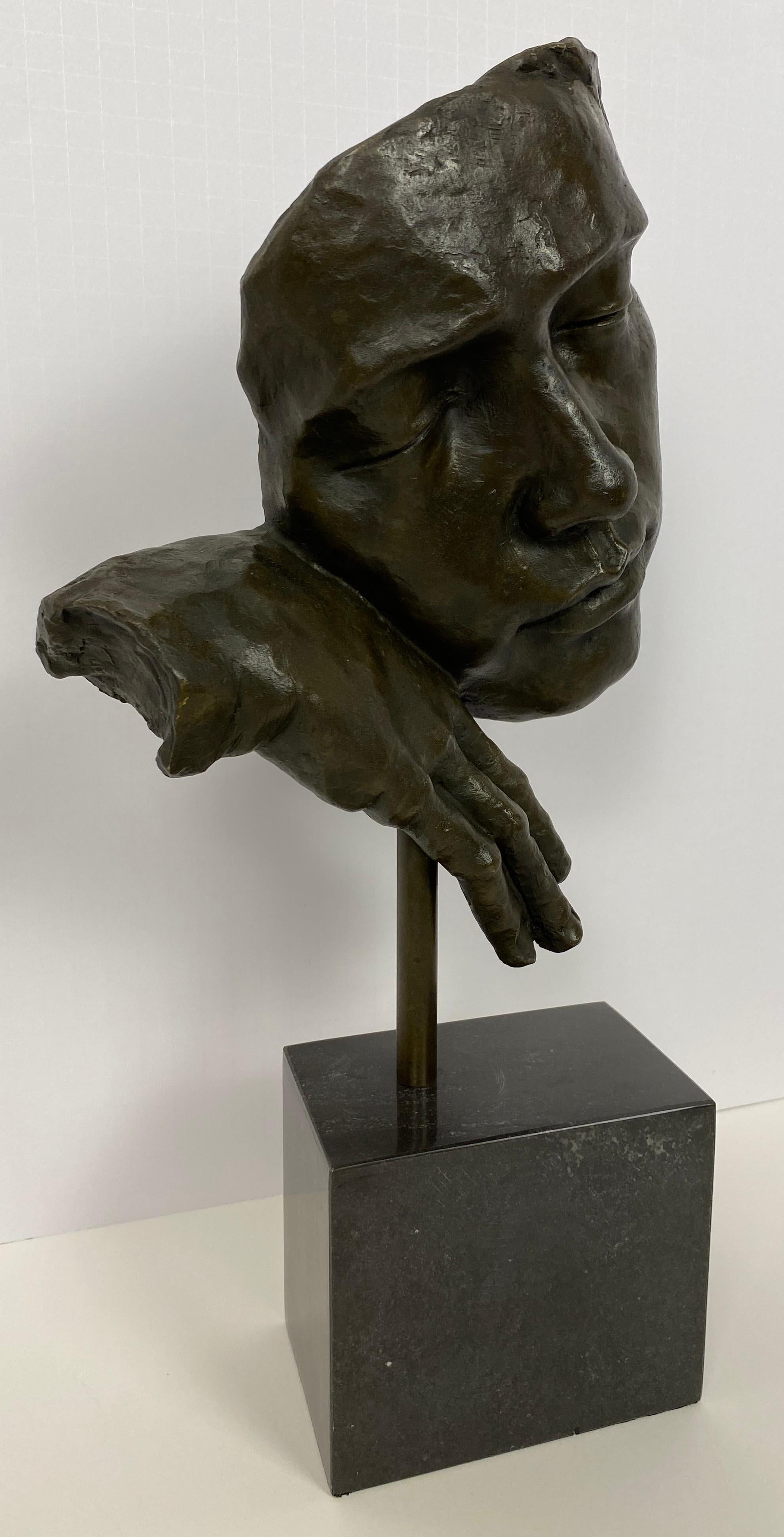 Escultura figurativa de bronce (after) Salvador Dali en Bueno estado para la venta en Miami, FL