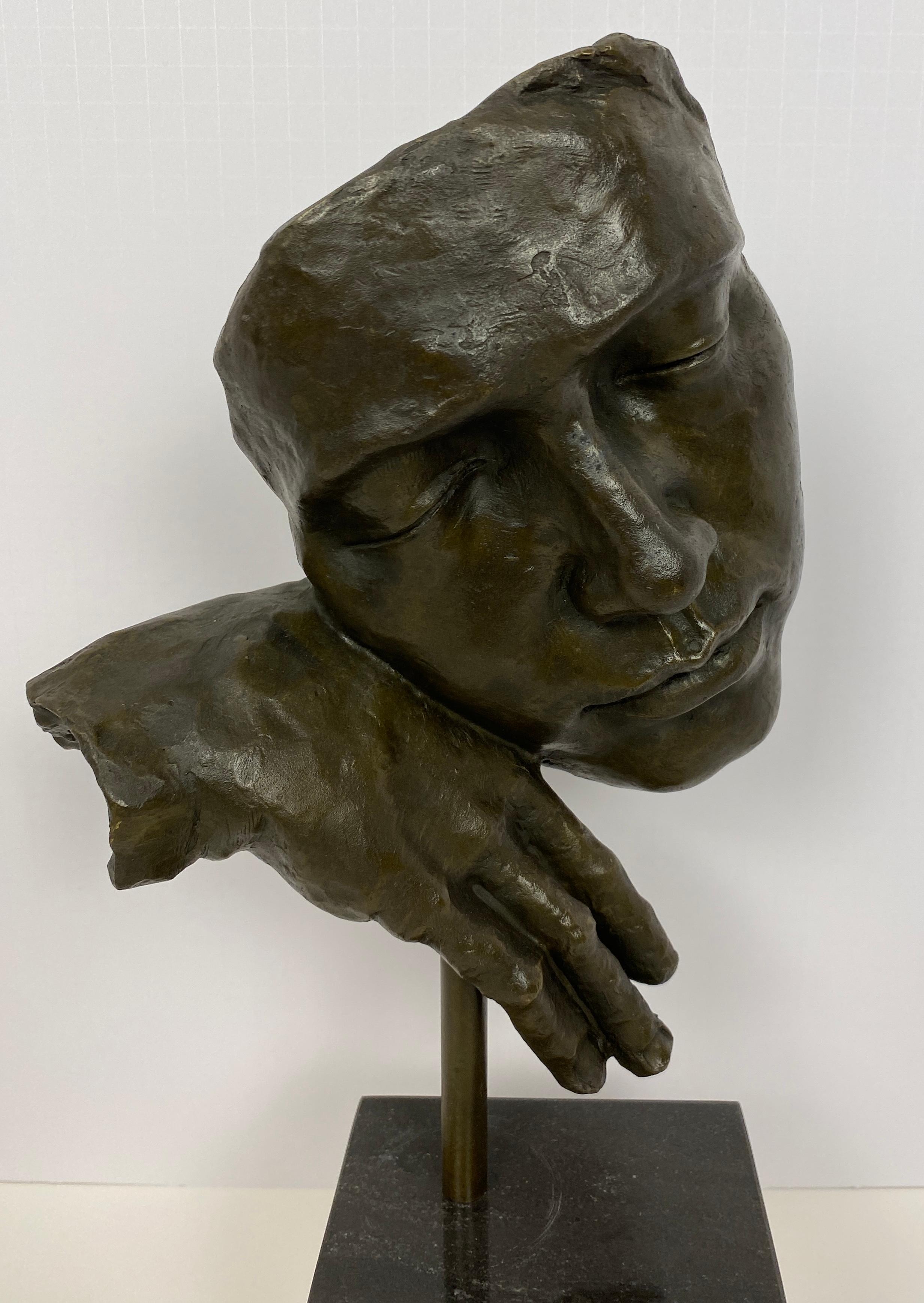 Escultura figurativa de bronce (after) Salvador Dali en venta 2