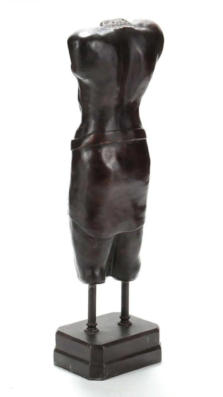Unknown Bronze Figure After the Ancient Egyptian Fragment For Sale
