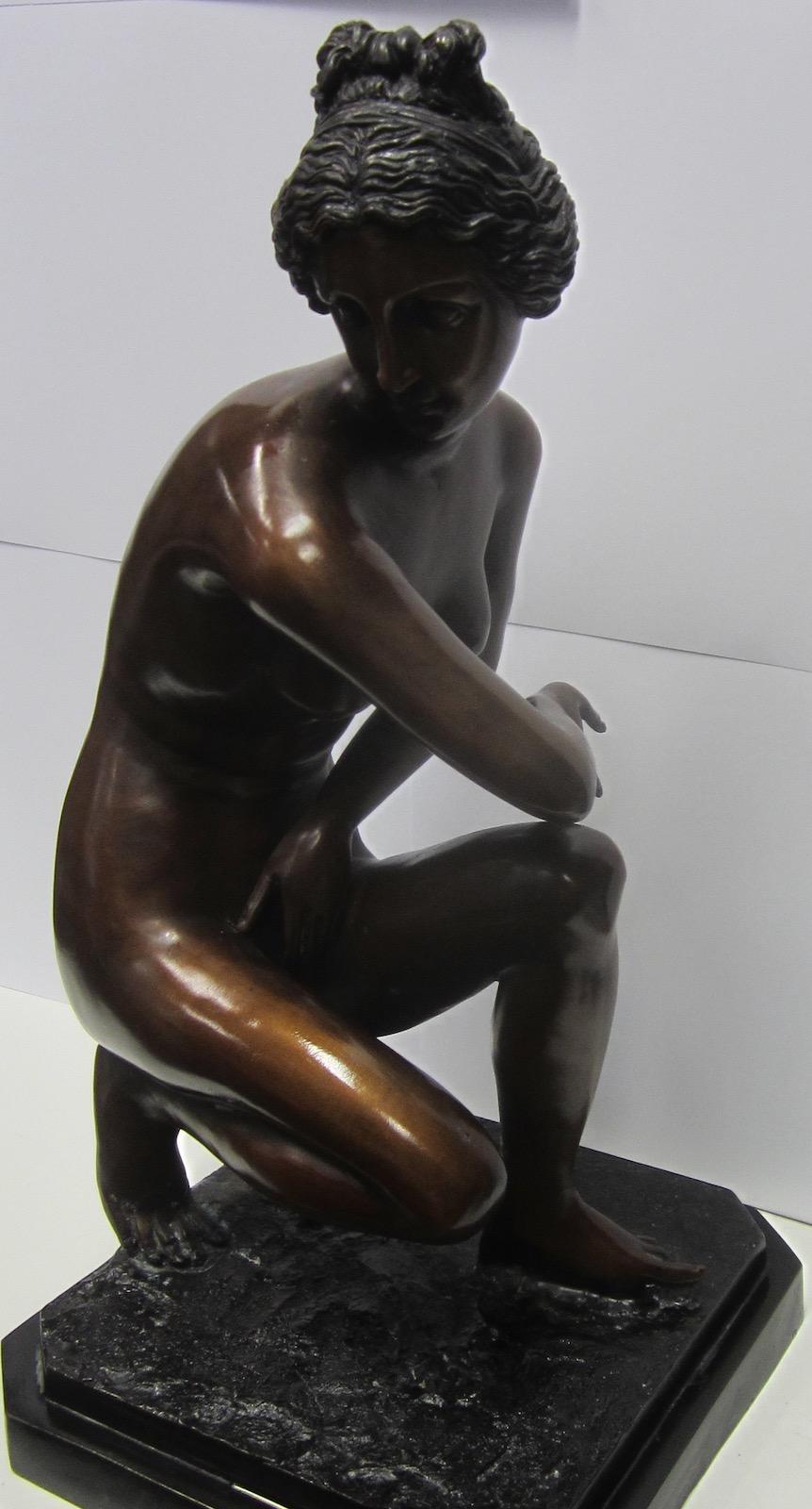 Contemporary Bronze Figure, Josephine For Sale